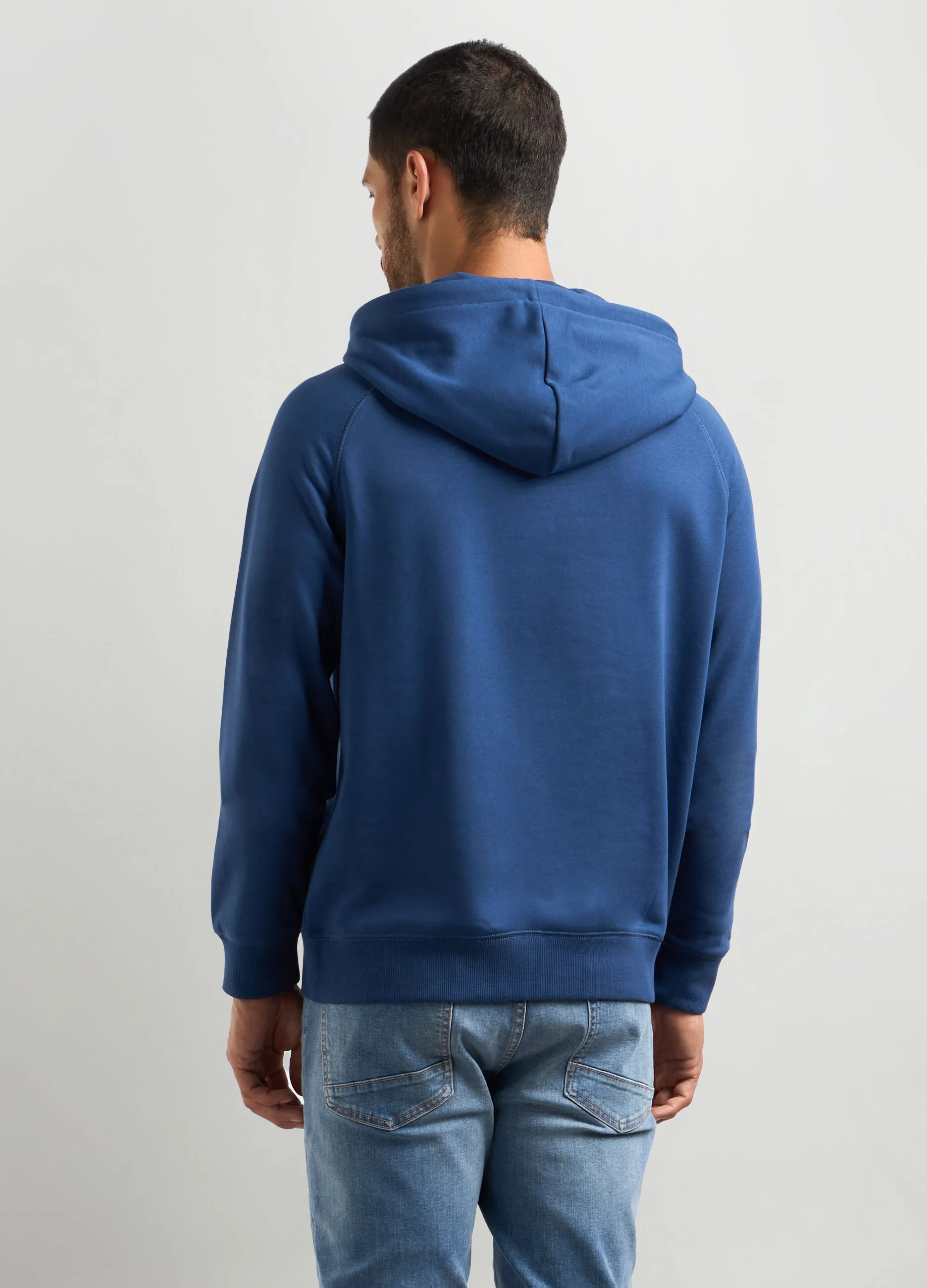 J. HART & BROS  Felpa con cappuccio in misto cotone uomo 