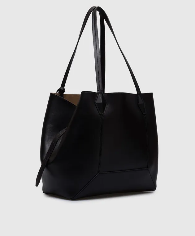 Jimmy Choo Borsa tote in pelle nera diamante DIAMONDTOTEMHUT