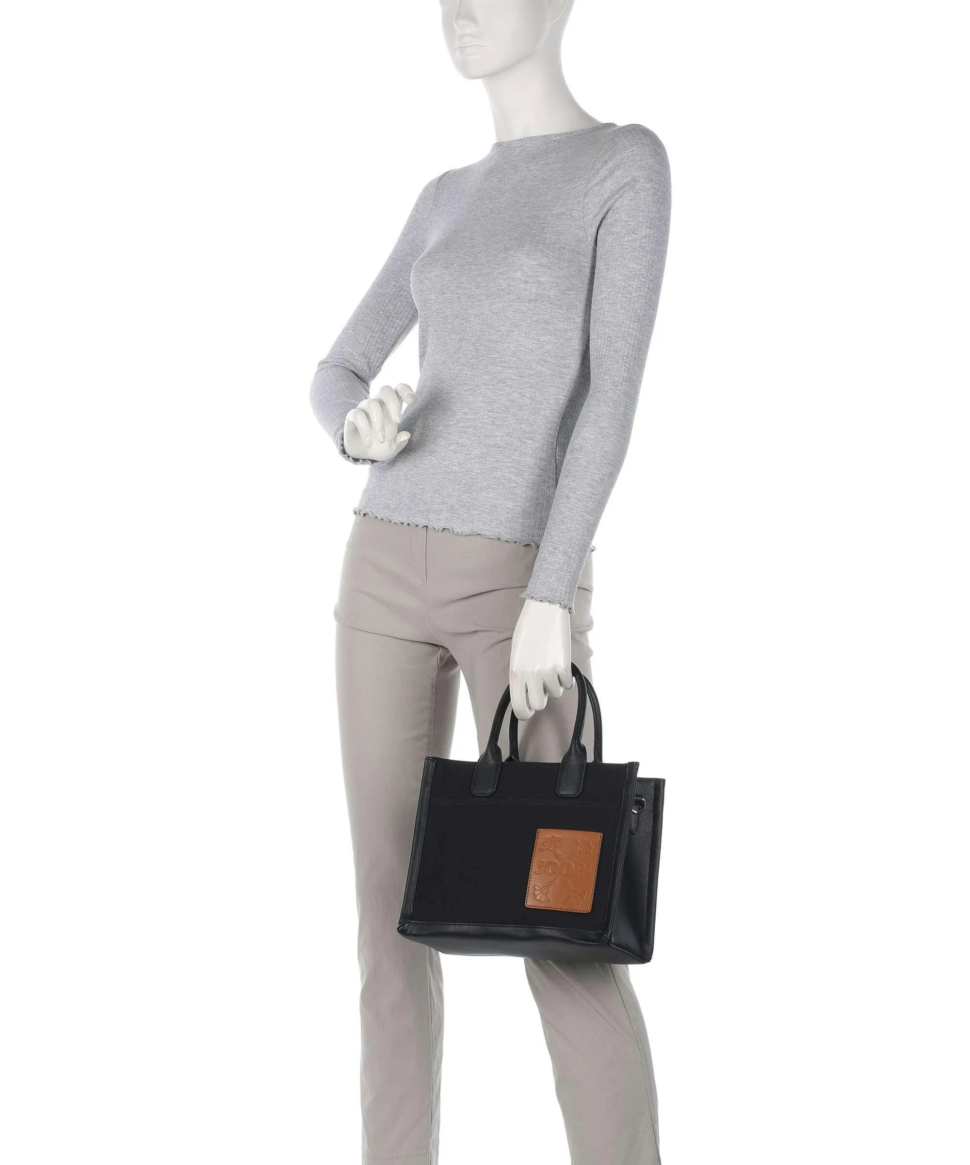  JOOP! Pezza Aurelia Borsa a mano cotone nero  