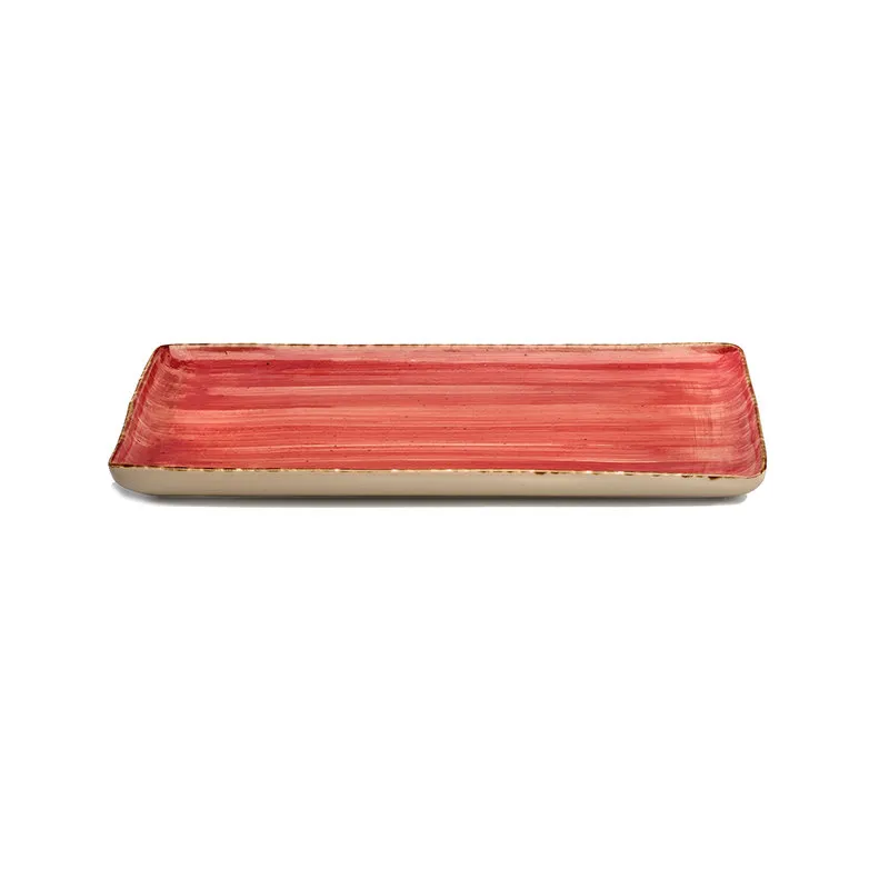 Kaleidos Vassoio rettangolare alta cucina rosso peperoncino