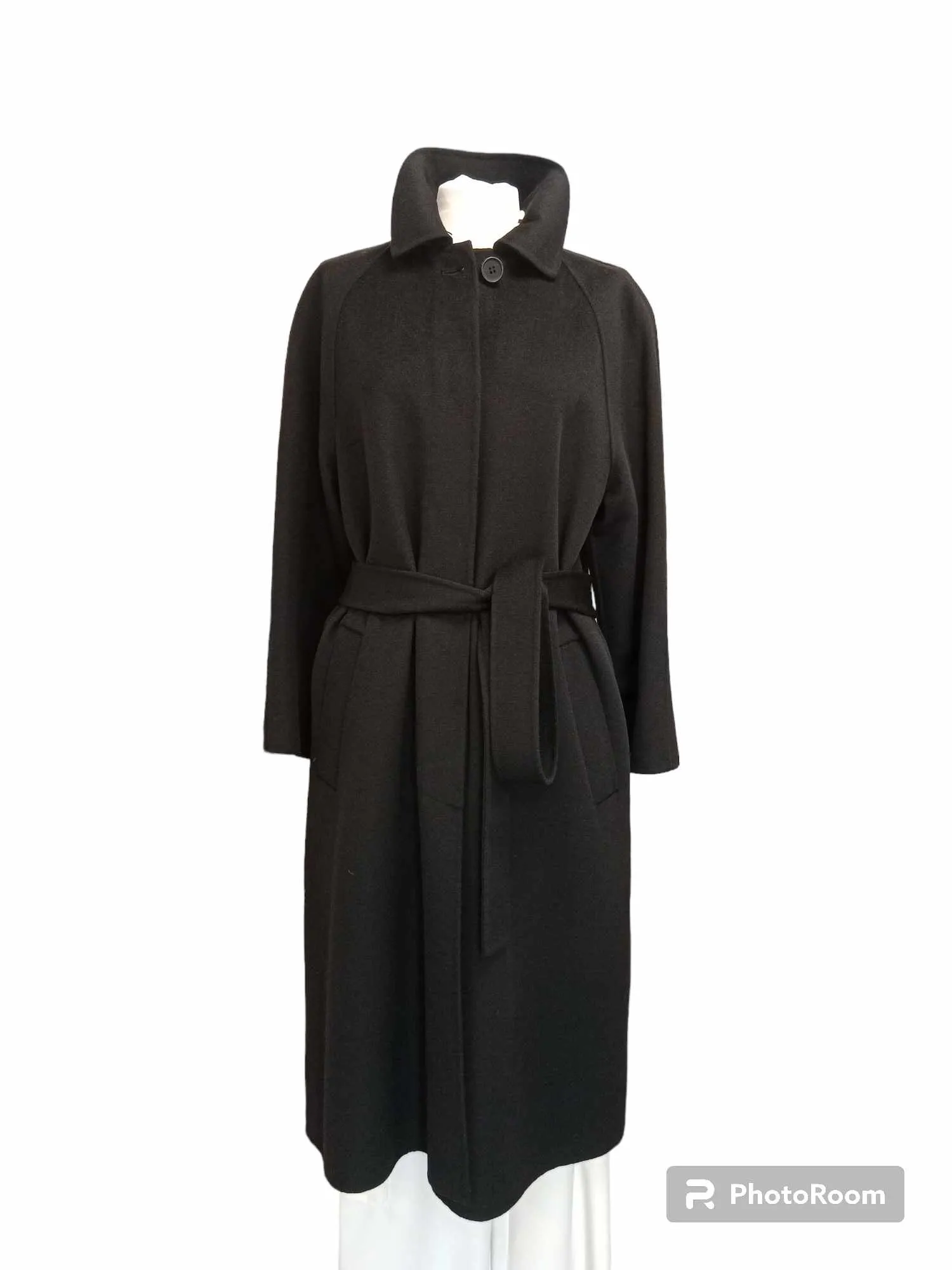 KAOS COLLECTION Cappotto lungo collo camcia e manica raglan CAPPOTTO PI1NT007