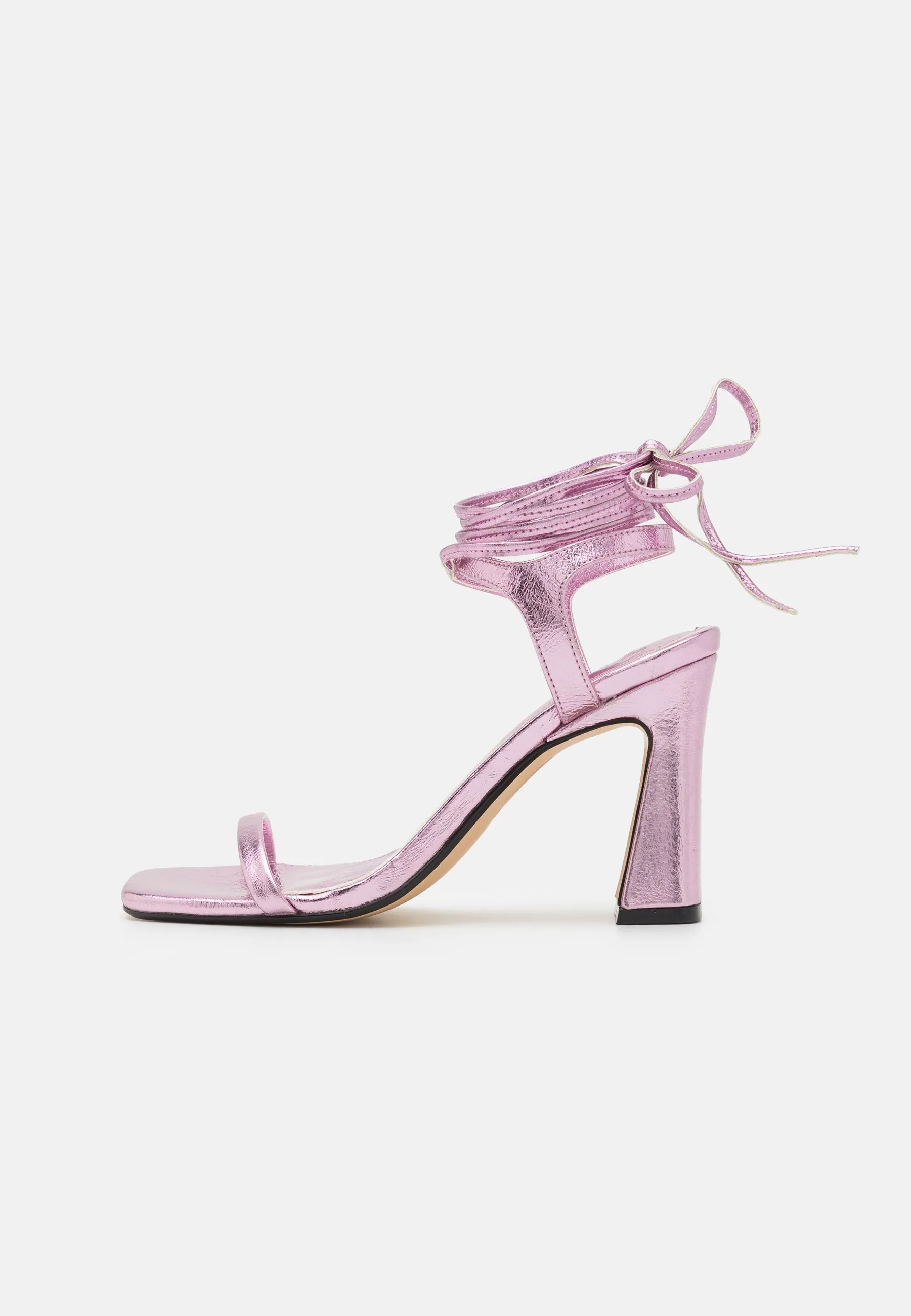 LEATHER - Sandali con tacco