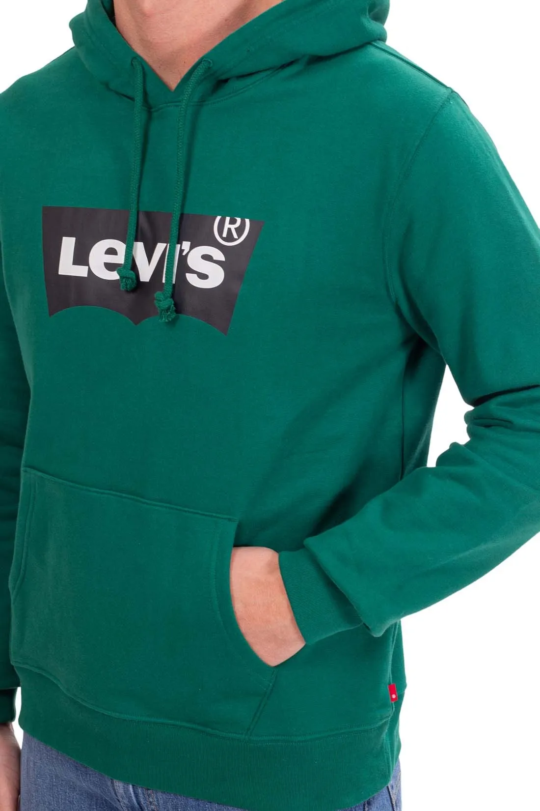 LEVI'S Felpa uomo con logo 501
