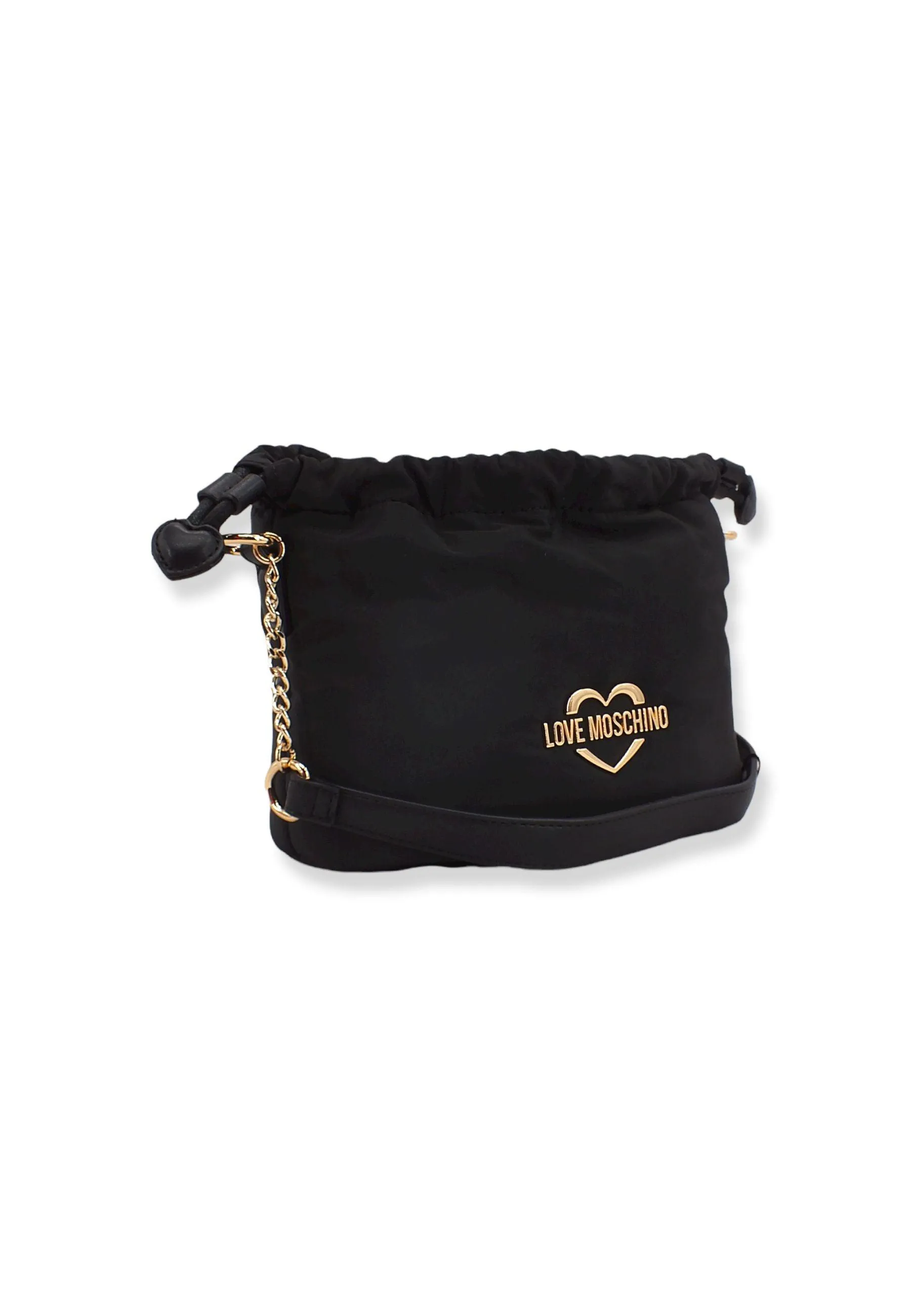LOVE MOSCHINO Bucket Nylon Borsa Donna Nero JC4057PP1FLE100A