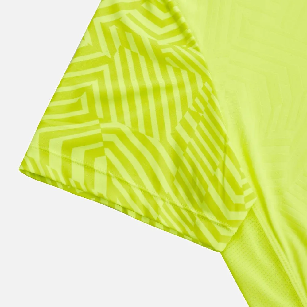macron T-shirt run print