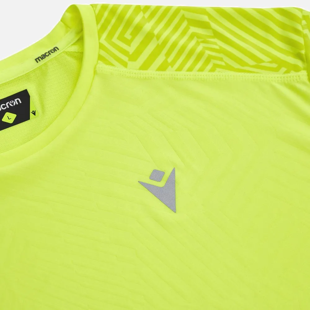 macron T-shirt run print