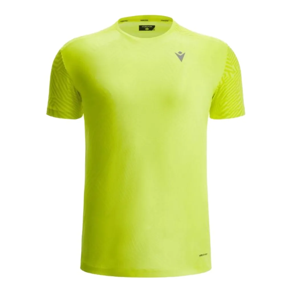 macron T-shirt run print