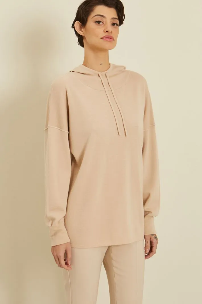 Maglia con cappuccio