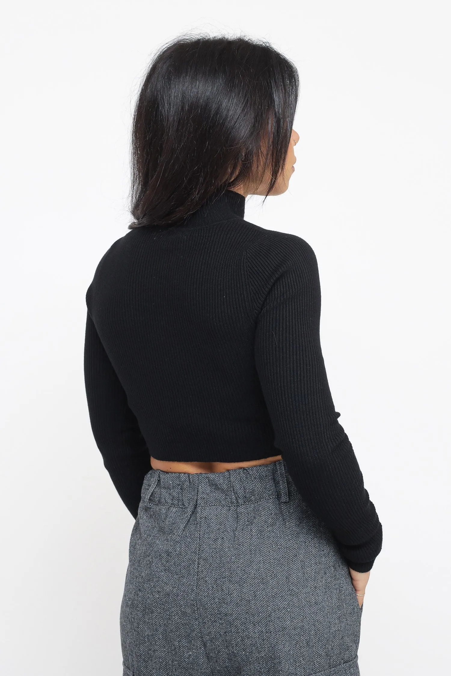 Maglia Corta Bottoni - Nero