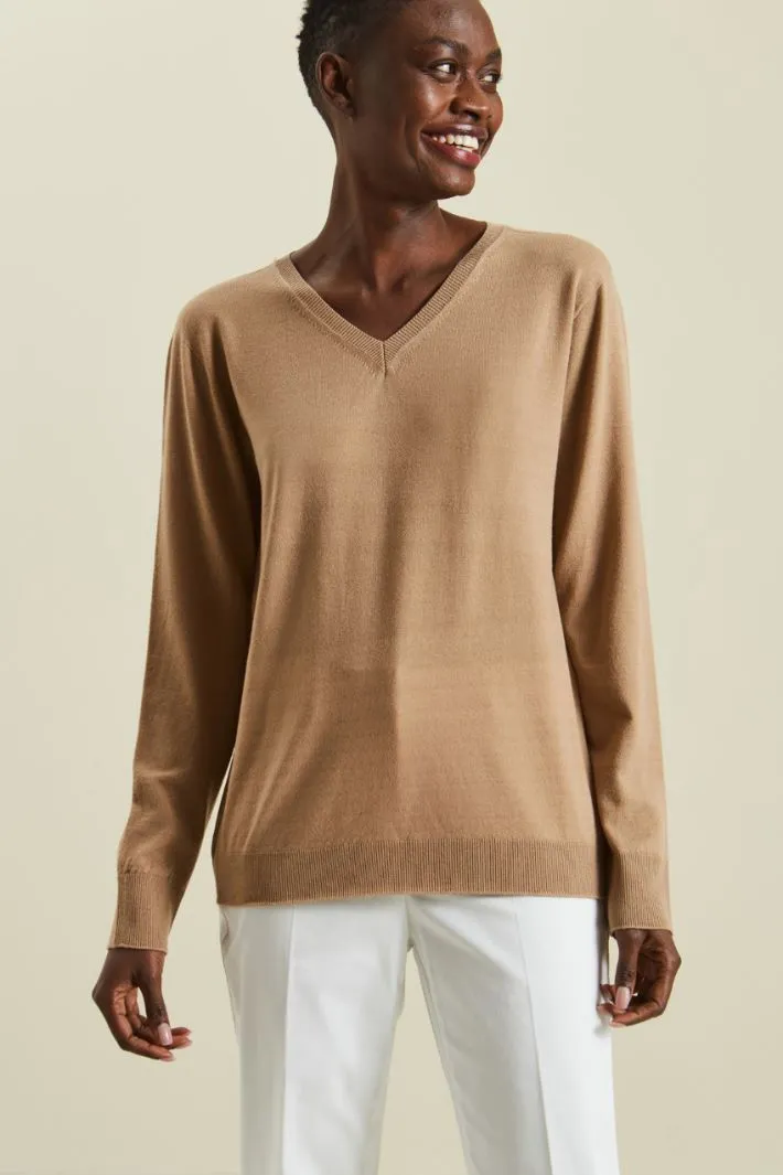 Maglia in filato di lan