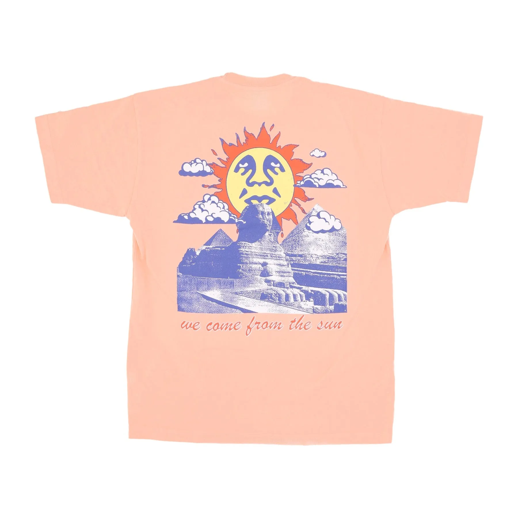 Maglietta Uomo We Come From the Sun Heavyweight Tee Peach Parfait