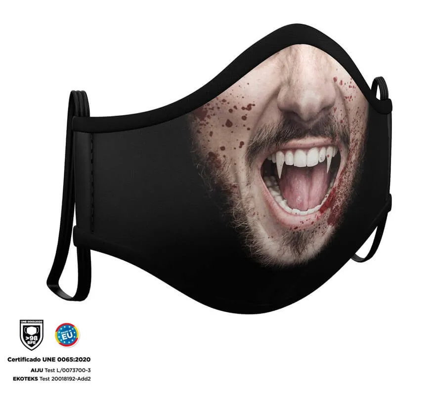 maschera igienica Halloween Vampire bambini