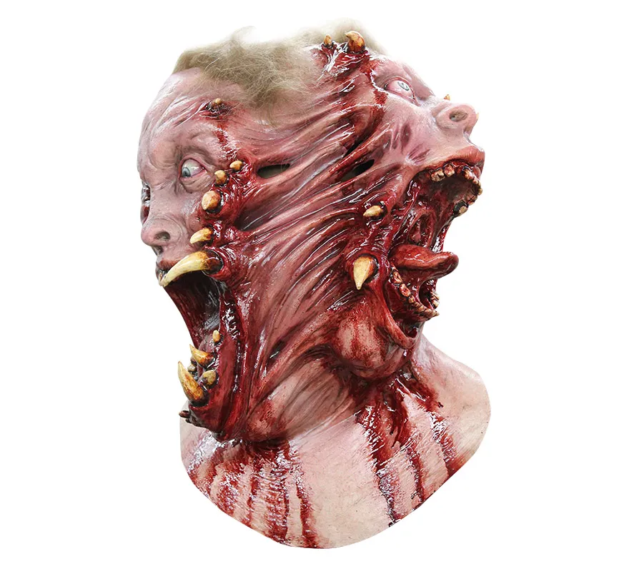 Maschera siamese in lattice per Halloween