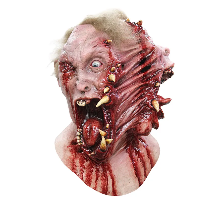 Maschera siamese in lattice per Halloween