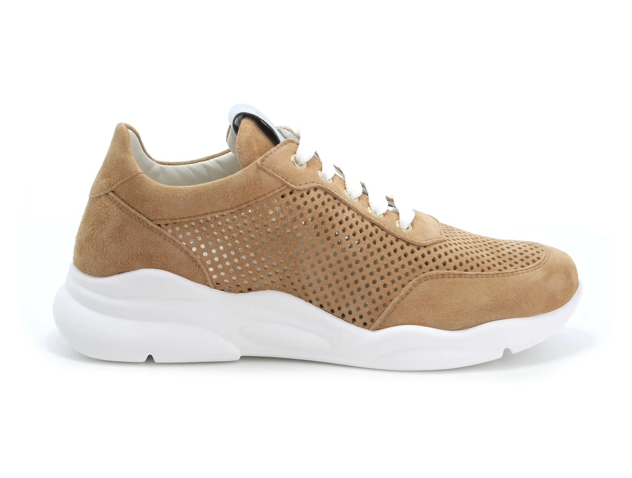 Melluso donna sneakers estive in camoscio