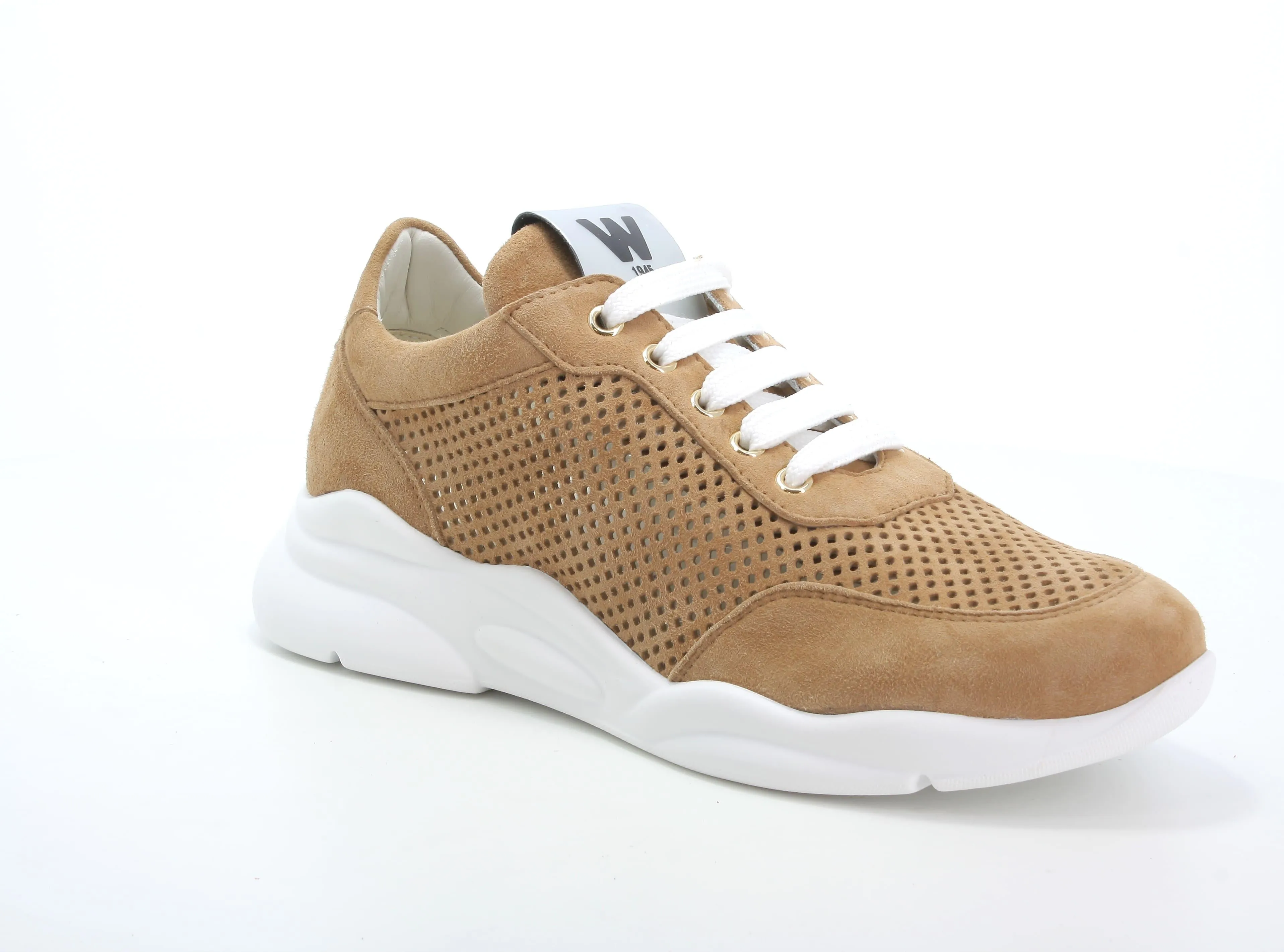 Melluso donna sneakers estive in camoscio