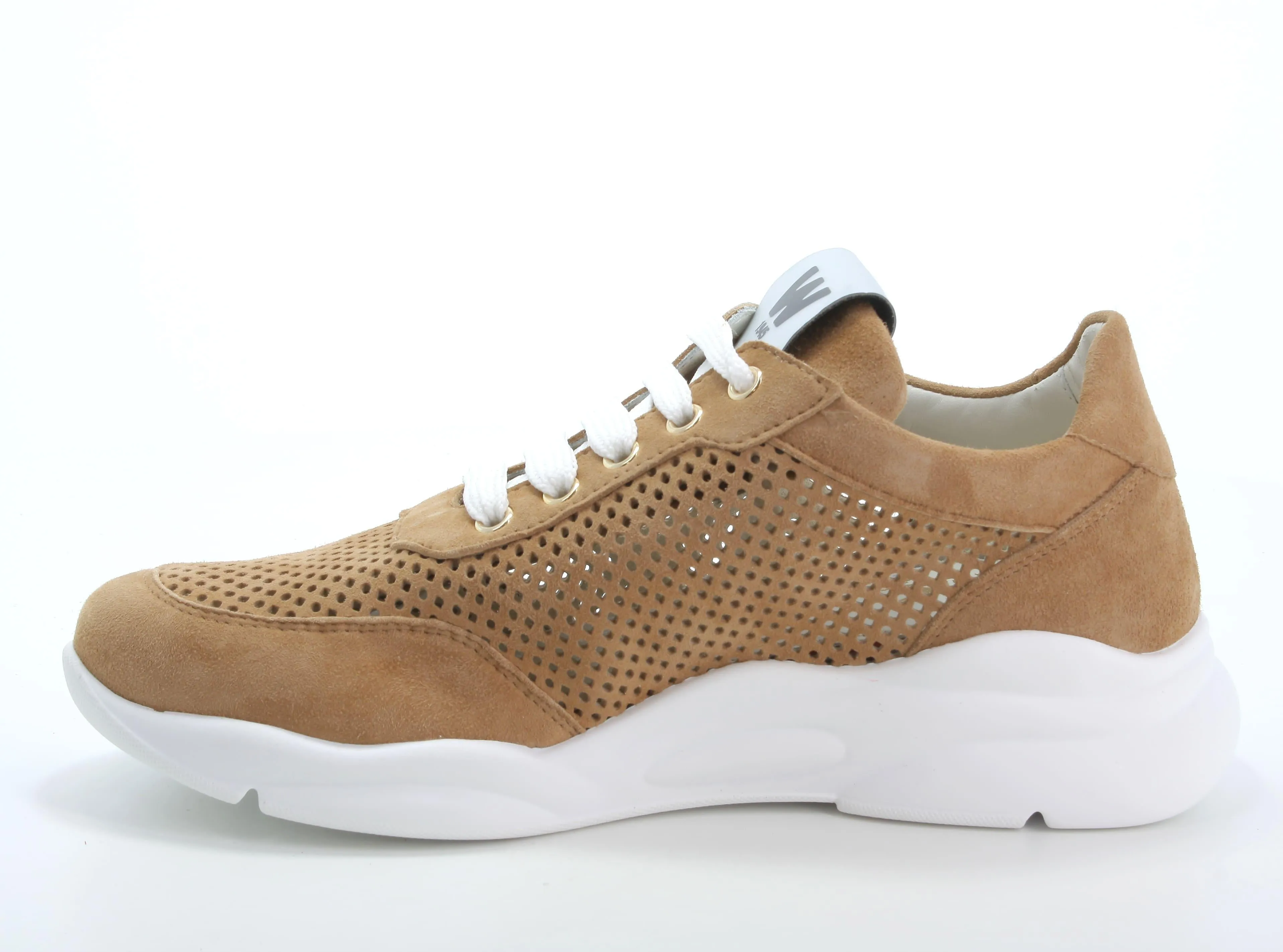 Melluso donna sneakers estive in camoscio