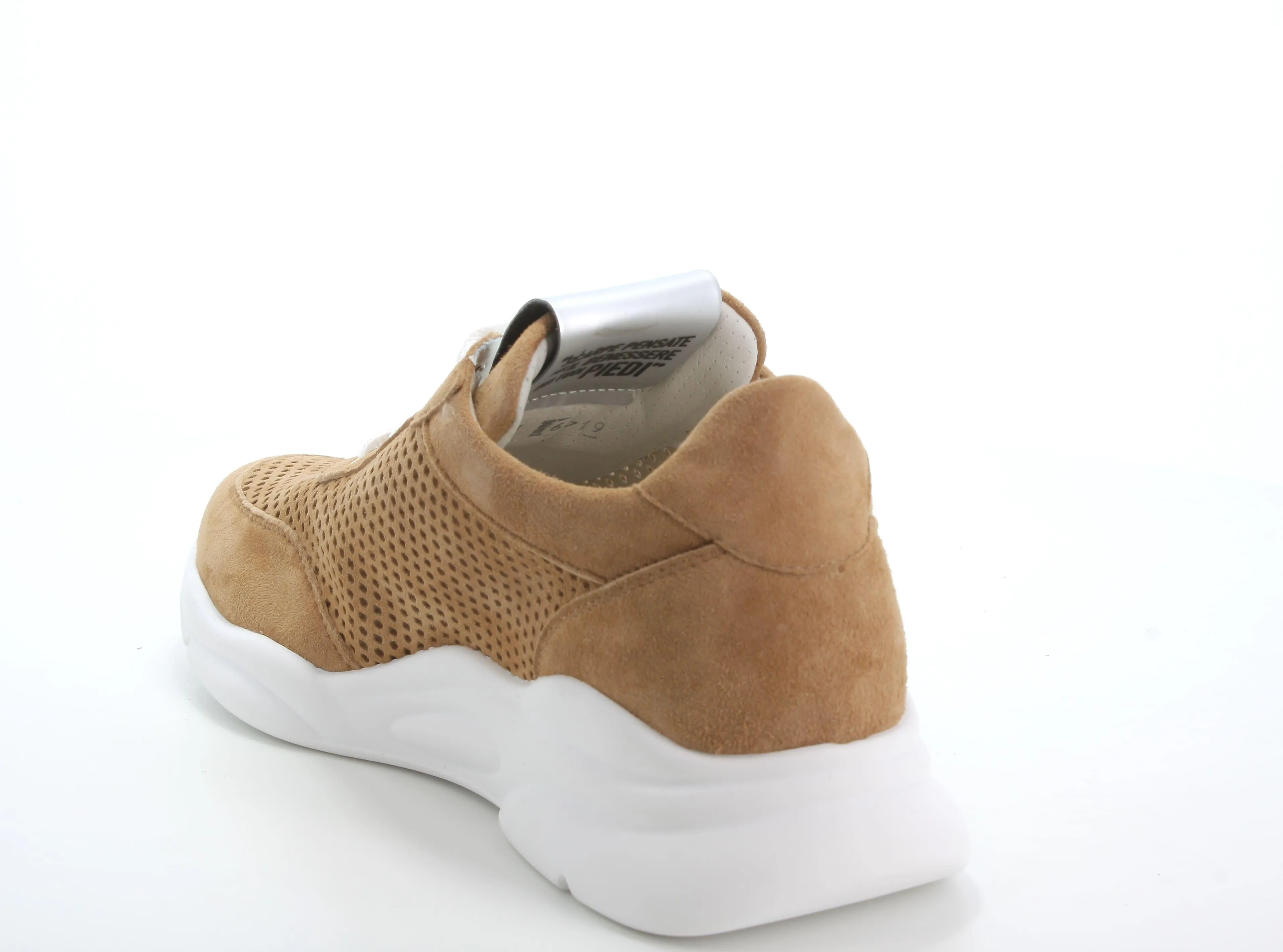 Melluso donna sneakers estive in camoscio