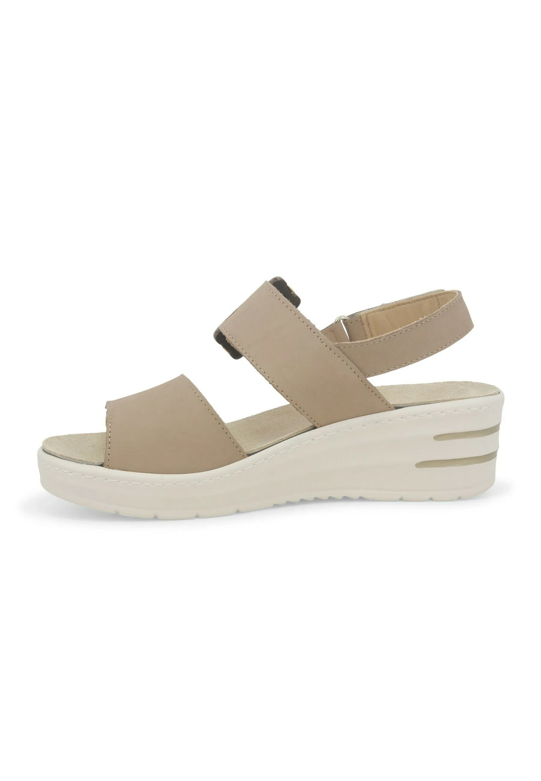 MELLUSO SANDALO NABUCK - Sandali con plateau