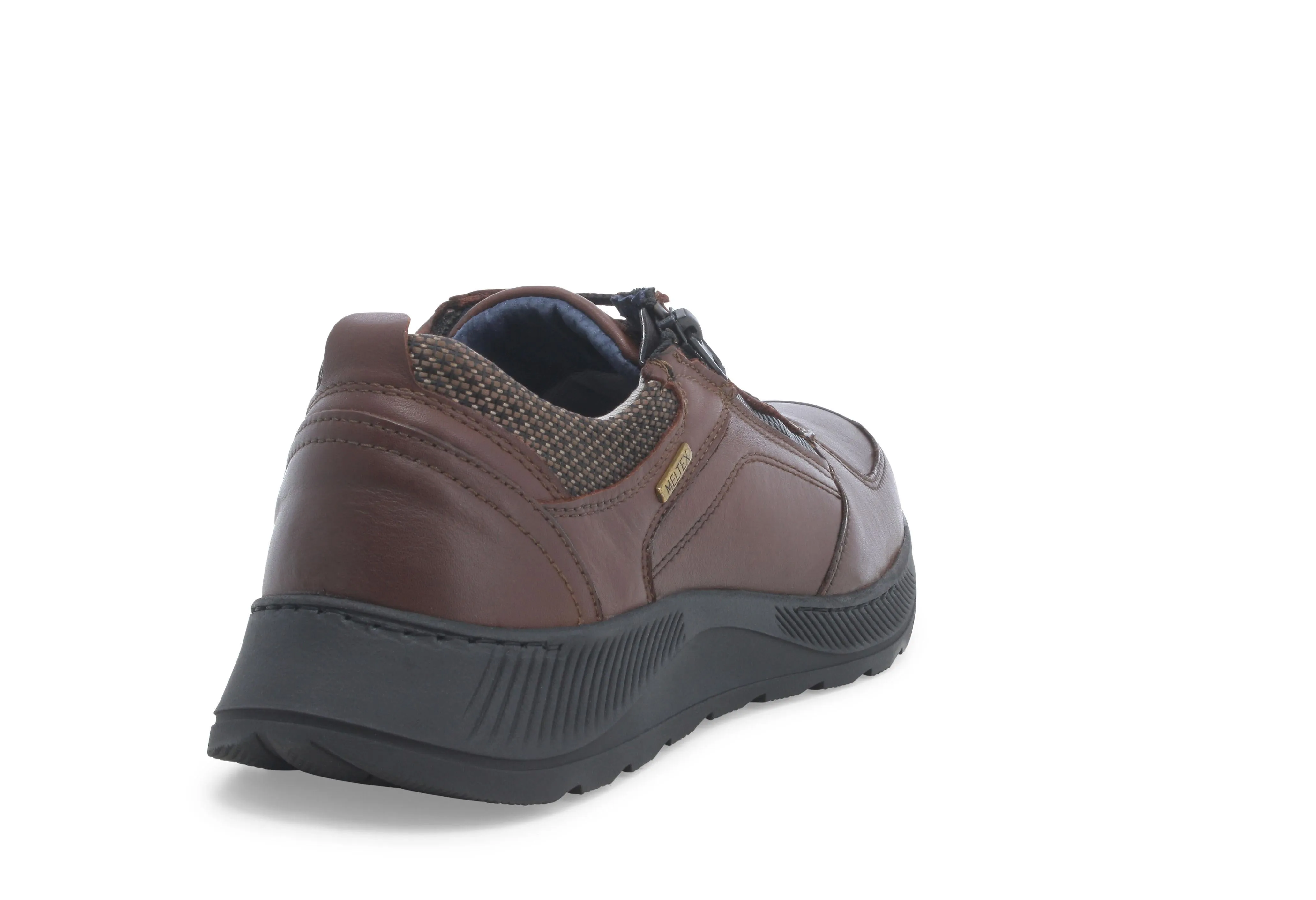 Melluso Scarpe Lacci Invernali con Zip in Pelle Impermeabile