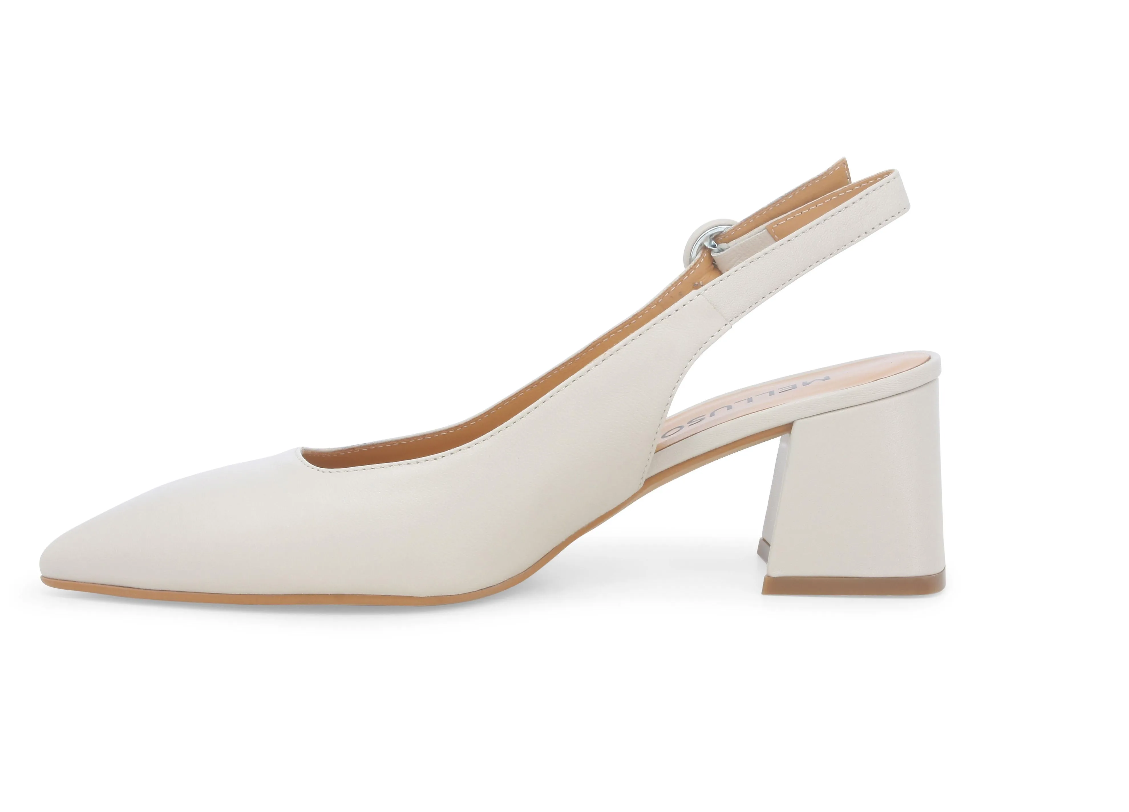 Melluso Slingback Donna Made in Italy Primavera Estate Pelle