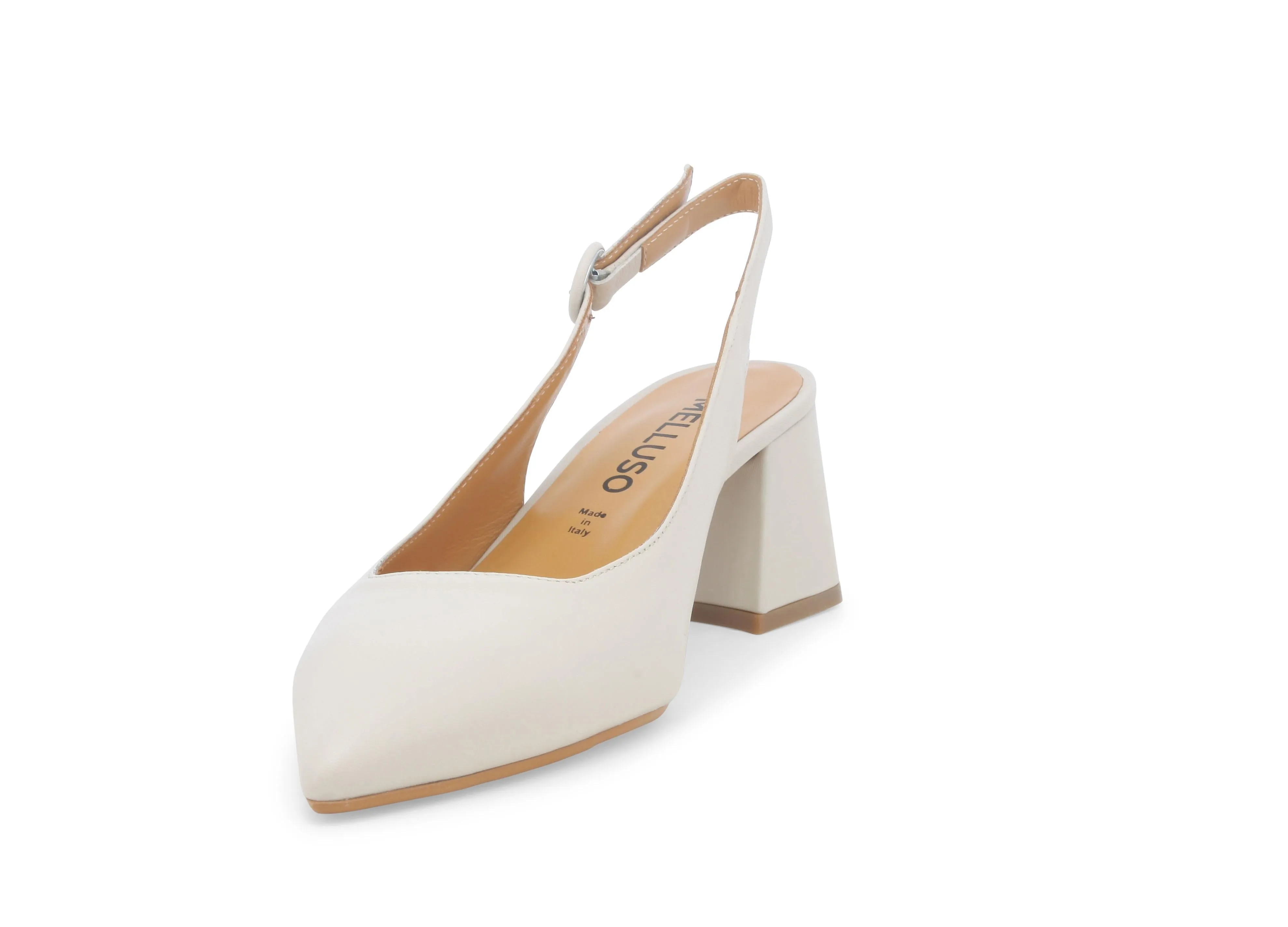 Melluso Slingback Donna Made in Italy Primavera Estate Pelle