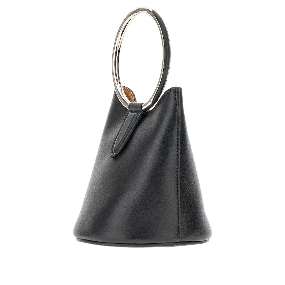 Mini borsa a secchiello 'Ring' in pelle