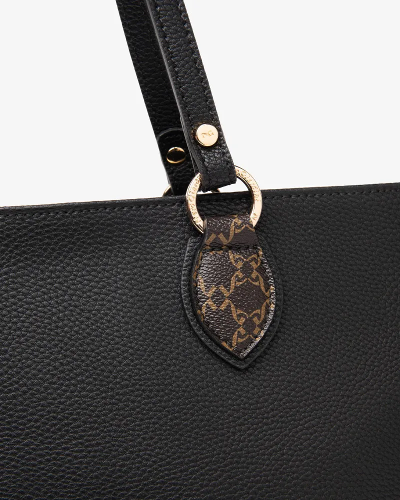 Nero Giardini borsa tote da donna in materiale tecnico nero I443851D100