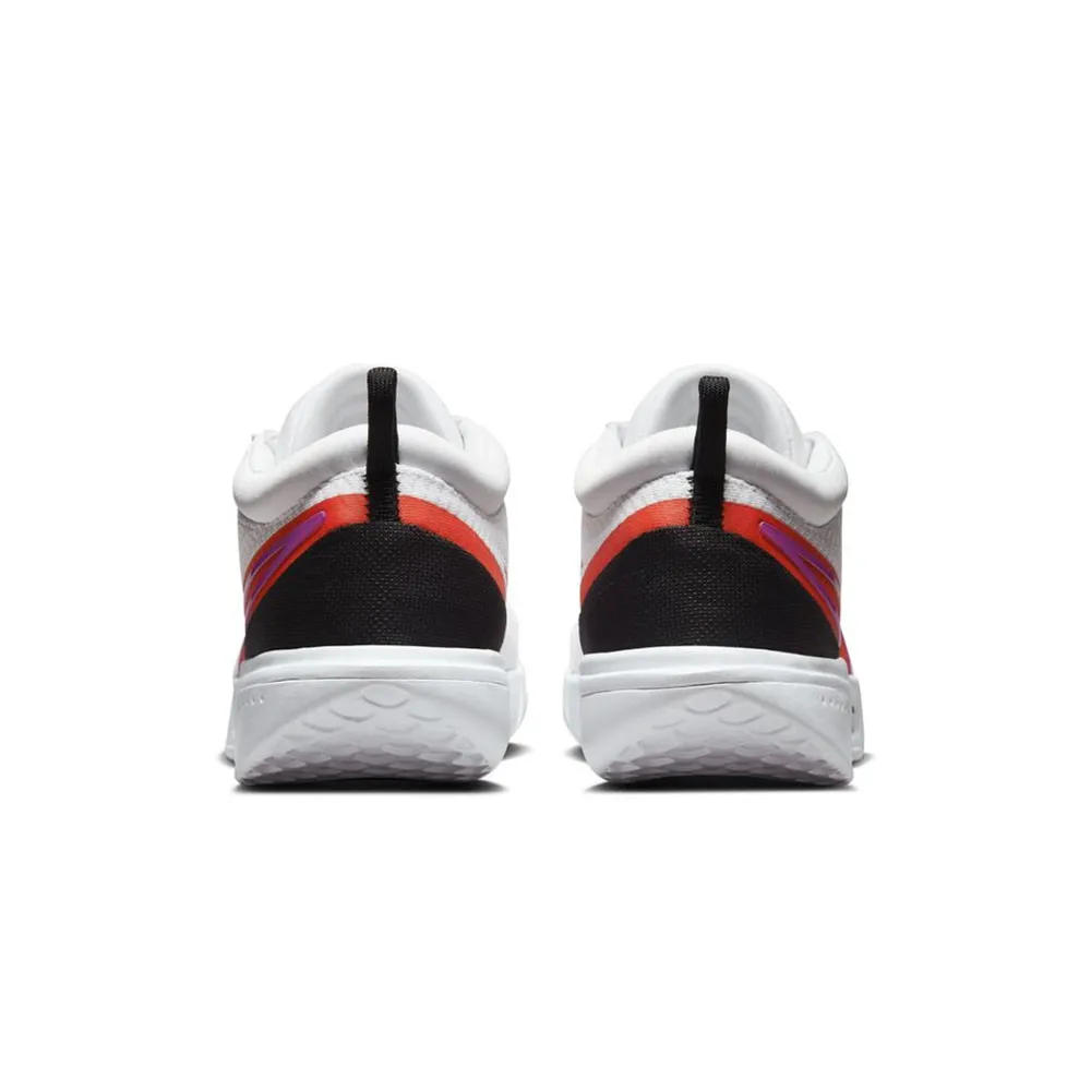 Nike Tennis Zoom Court Pro Hc Bianco Rosso - Scarpe Da Tennis Uomo