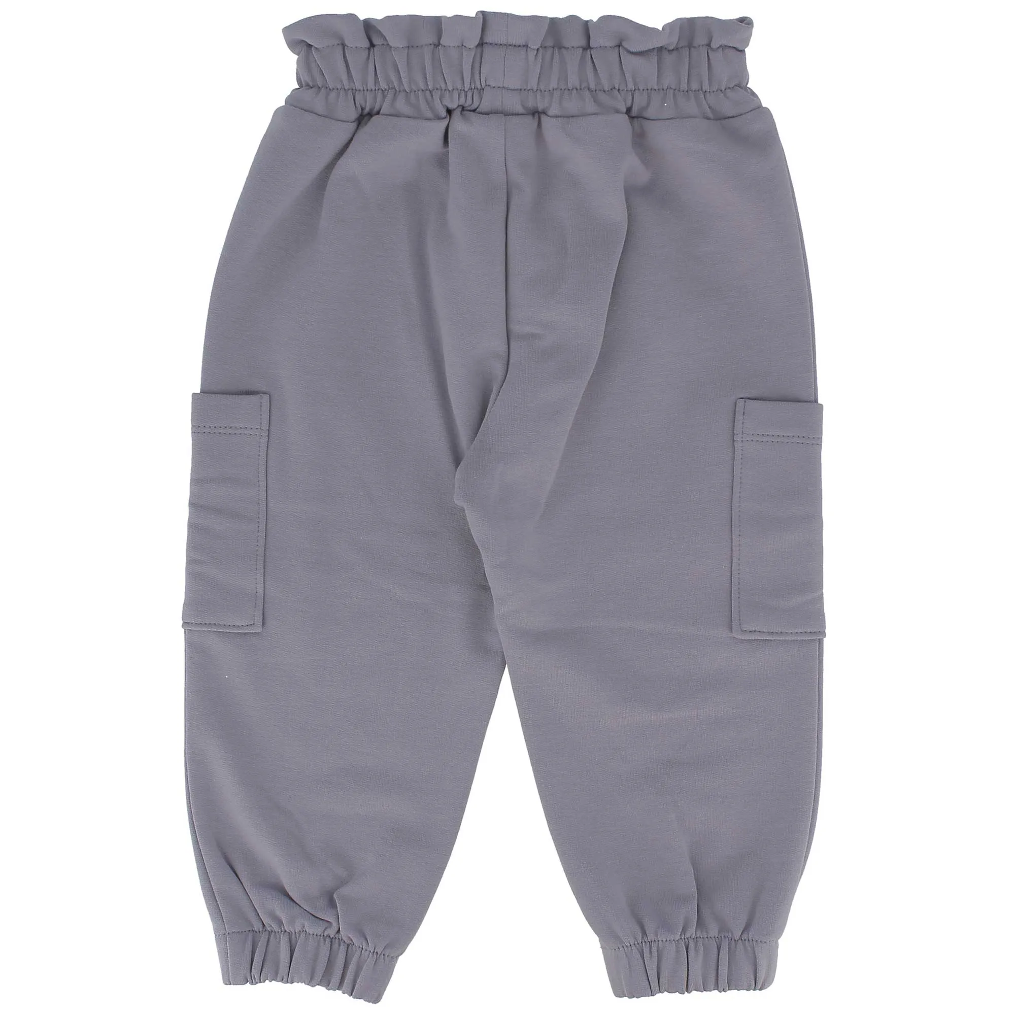Pantalone in felpa da bambina, viola            