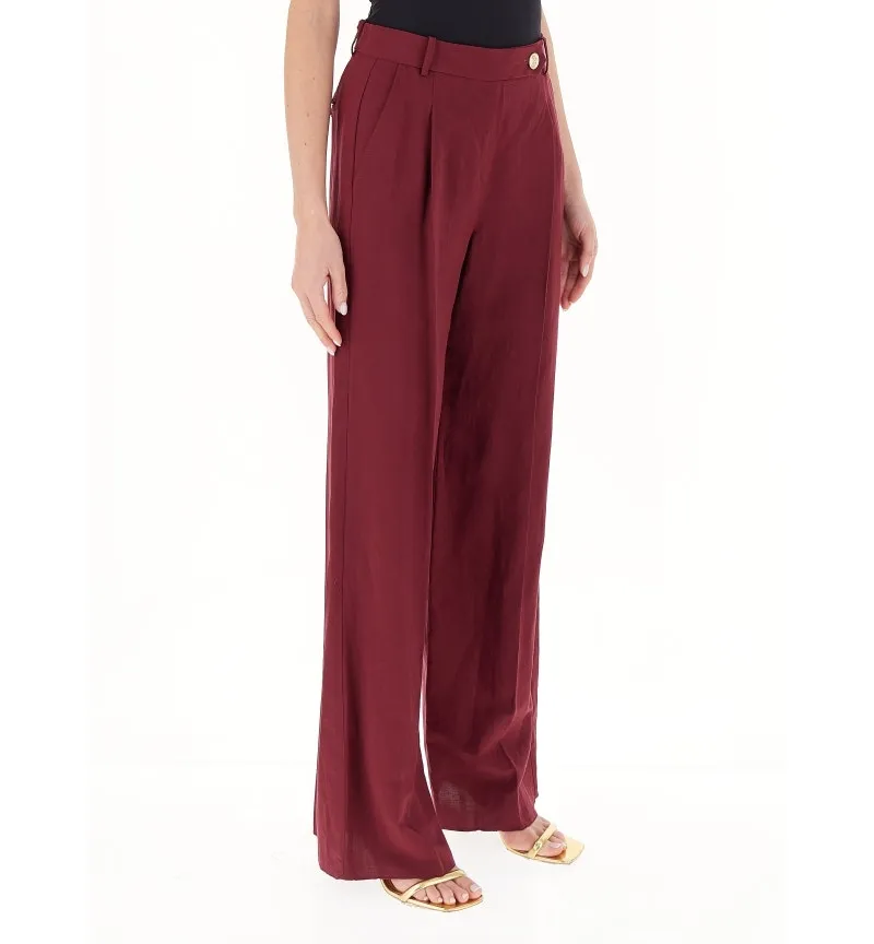 Pantalone misto lino