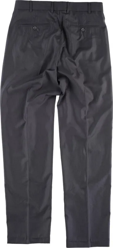 Pantaloni eleganti da uomo con freccette GRIGIO SCURO