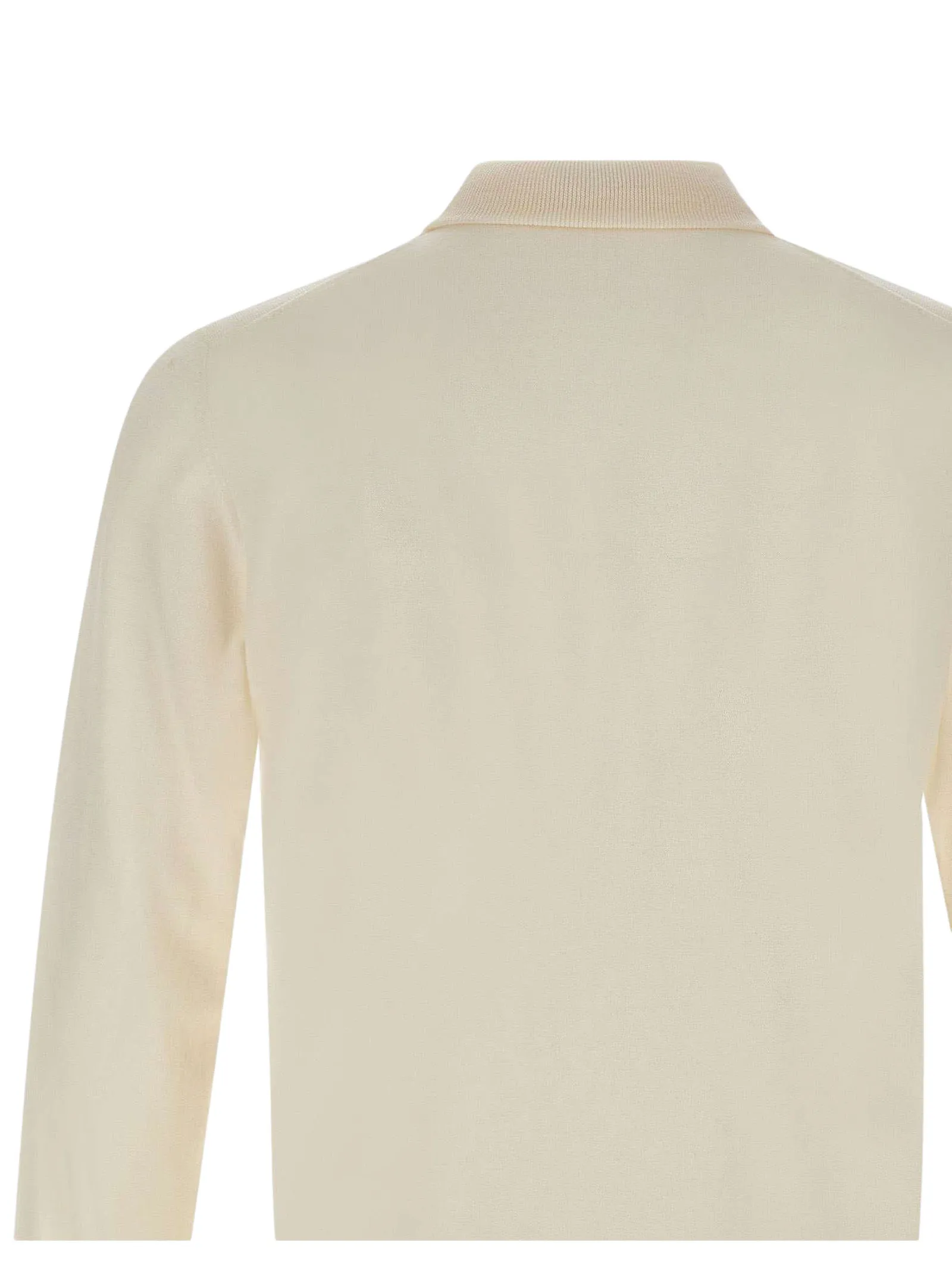 PAOLO PECORA Abbigliamento,Maglieria Dolcevita in lana panna 
