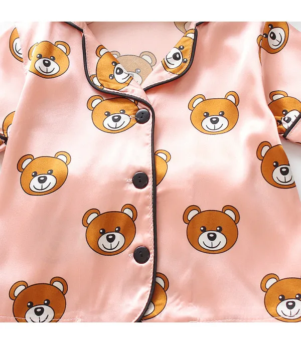 Pigiamino baby orsetti raso