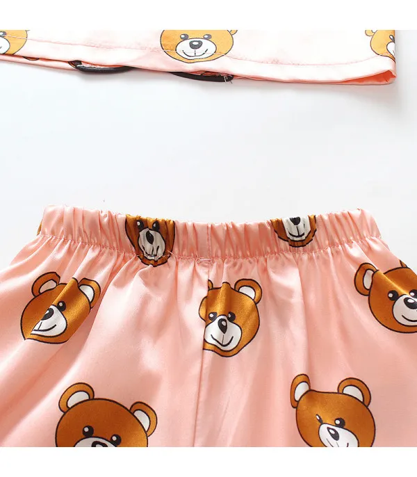 Pigiamino baby orsetti raso