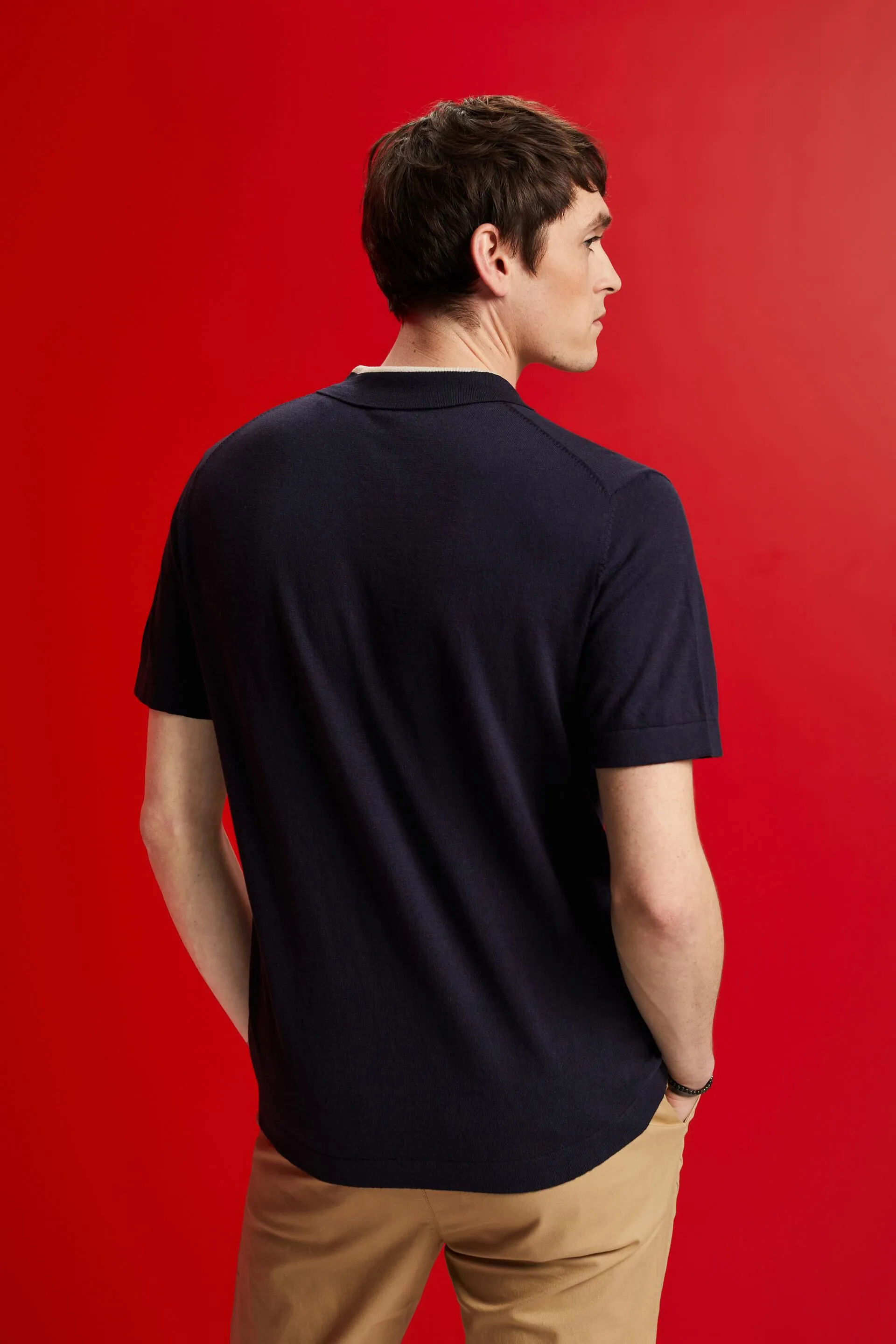 Polo in misto TENCEL e cotone sostenibile