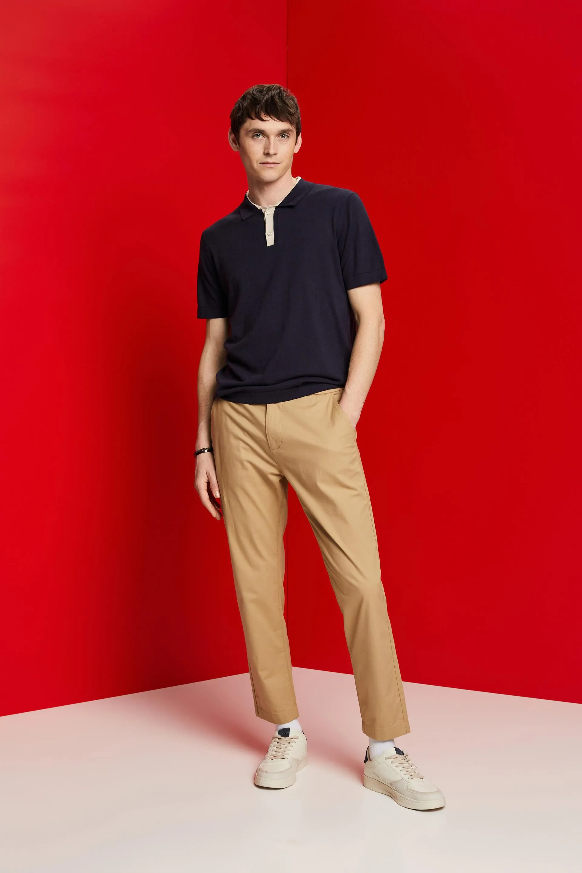 Polo in misto TENCEL e cotone sostenibile