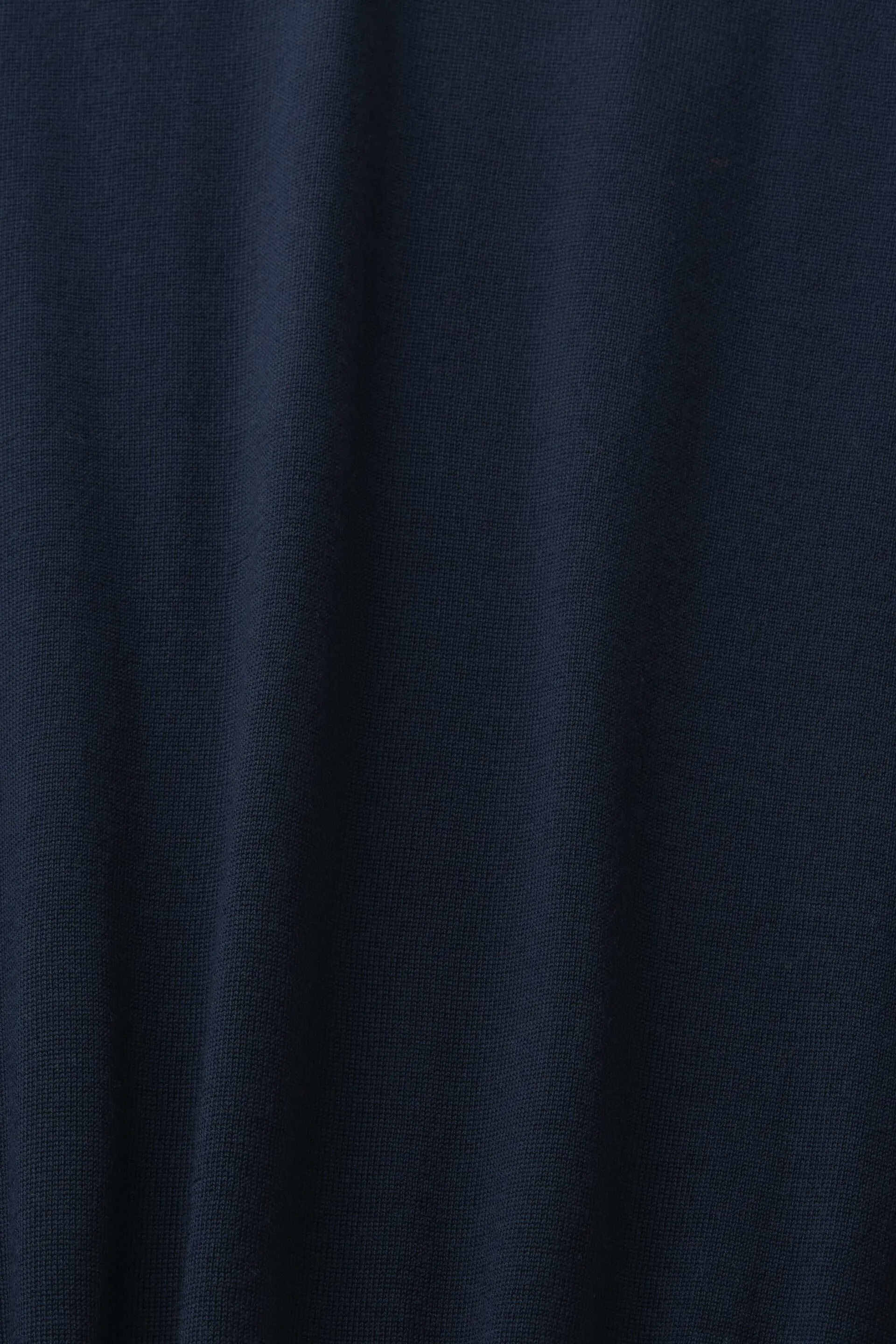 Pullover con colletto stile polo in lana merino