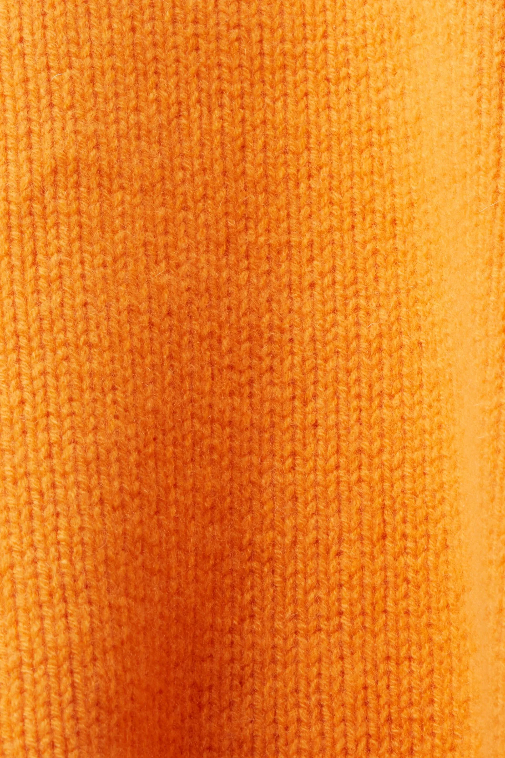 Pullover con logo in lana e cashmere