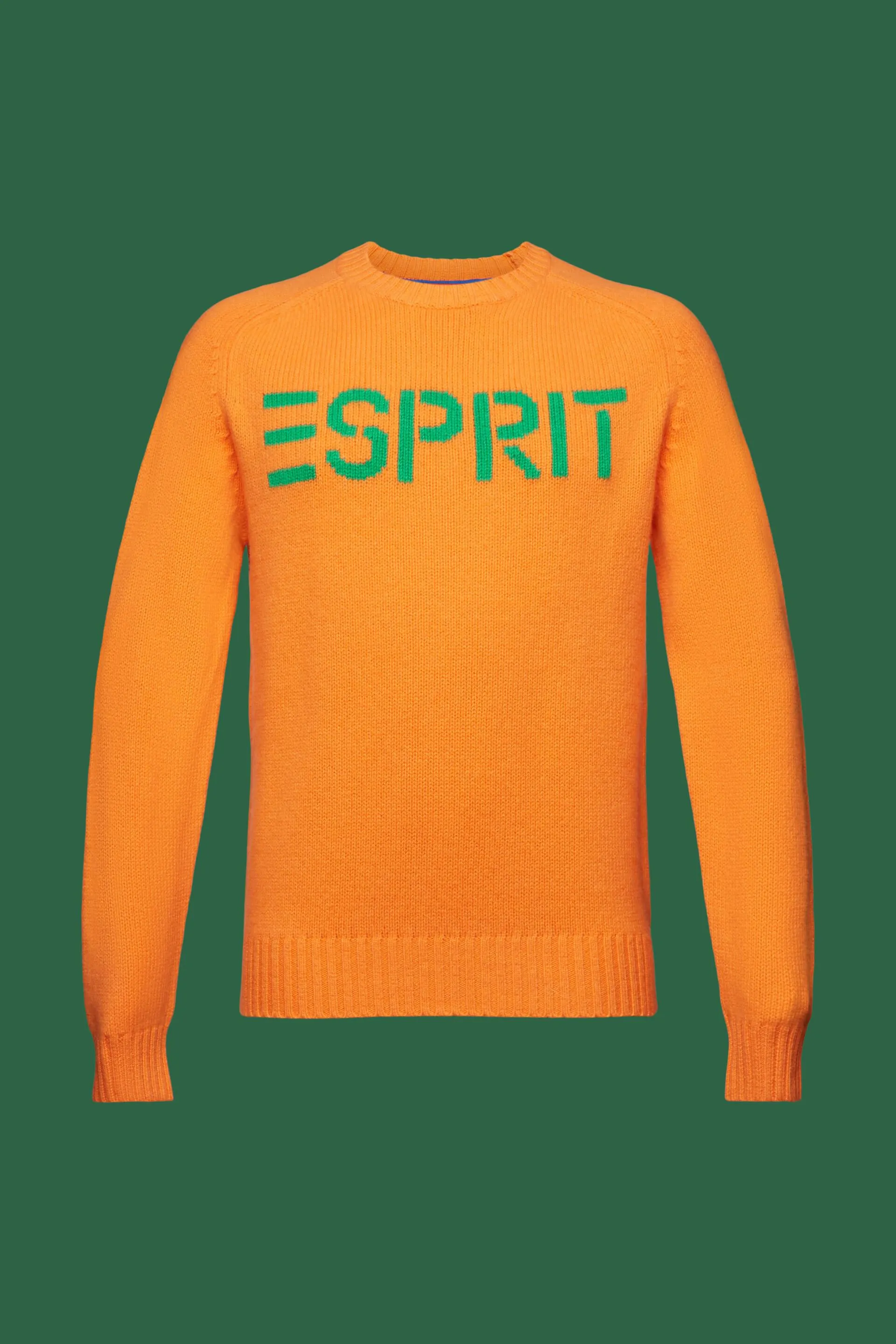 Pullover con logo in lana e cashmere