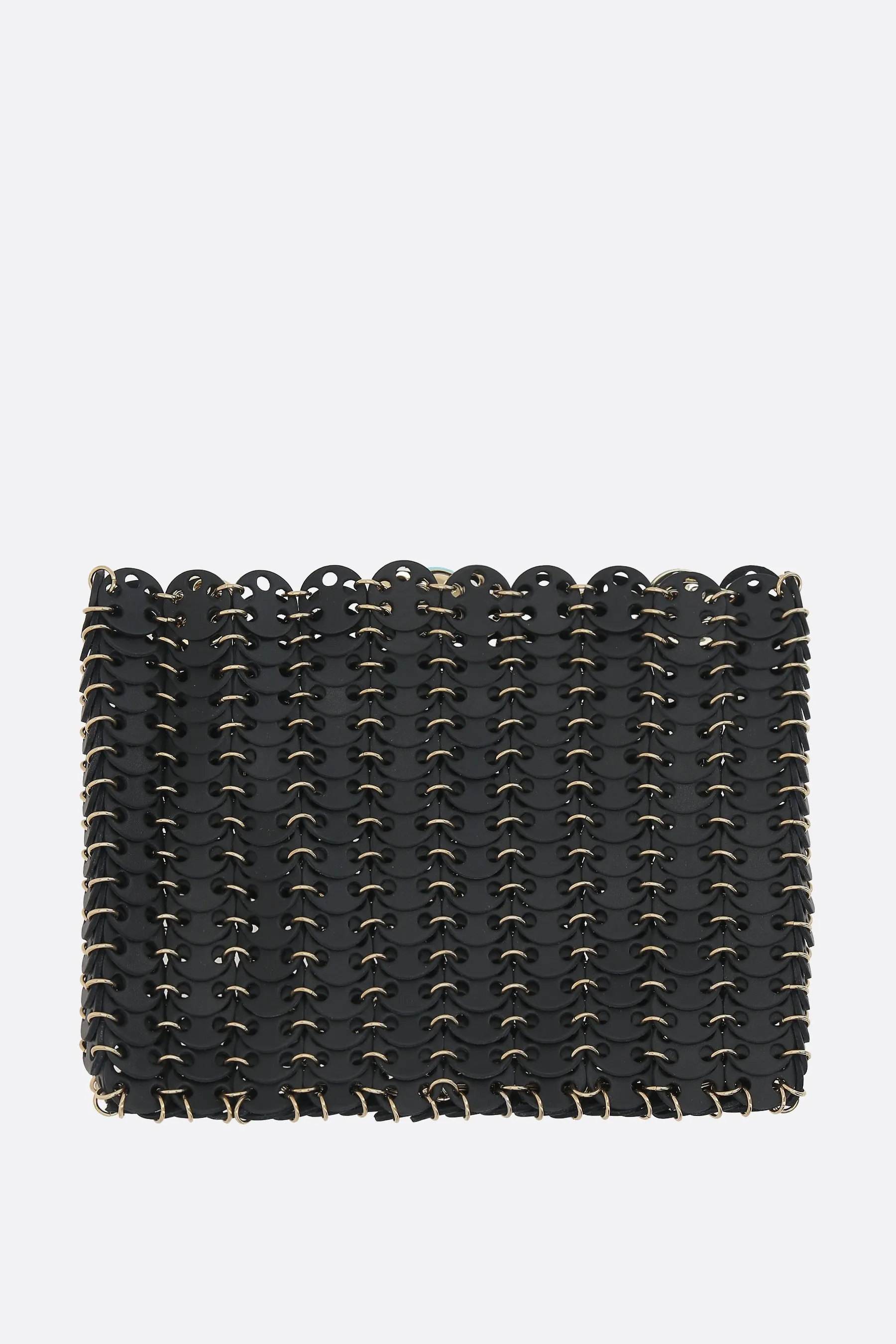  RABANNE borsa a spalla 1969 con dischi in pelle 