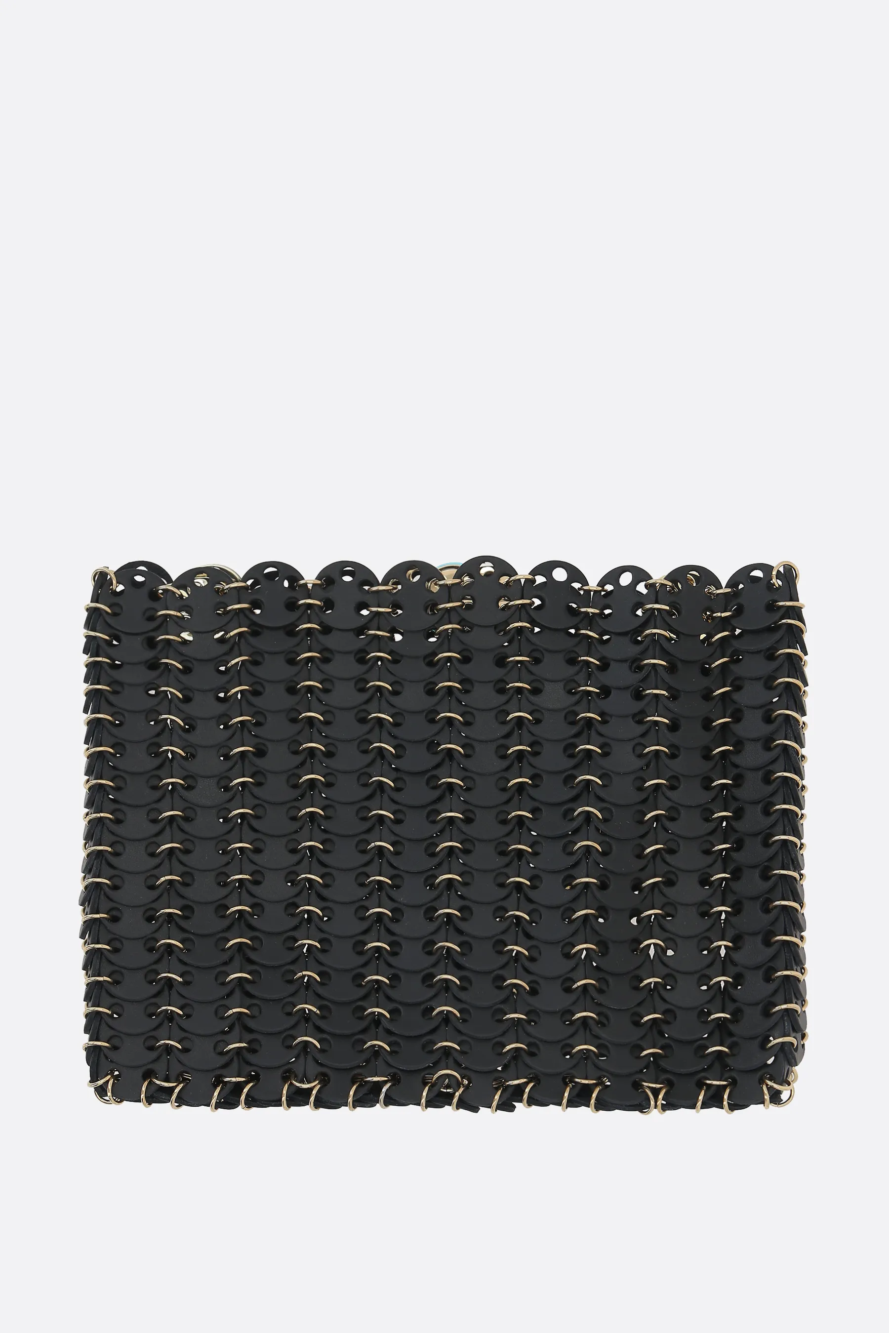  RABANNE borsa a spalla 1969 con dischi in pelle 