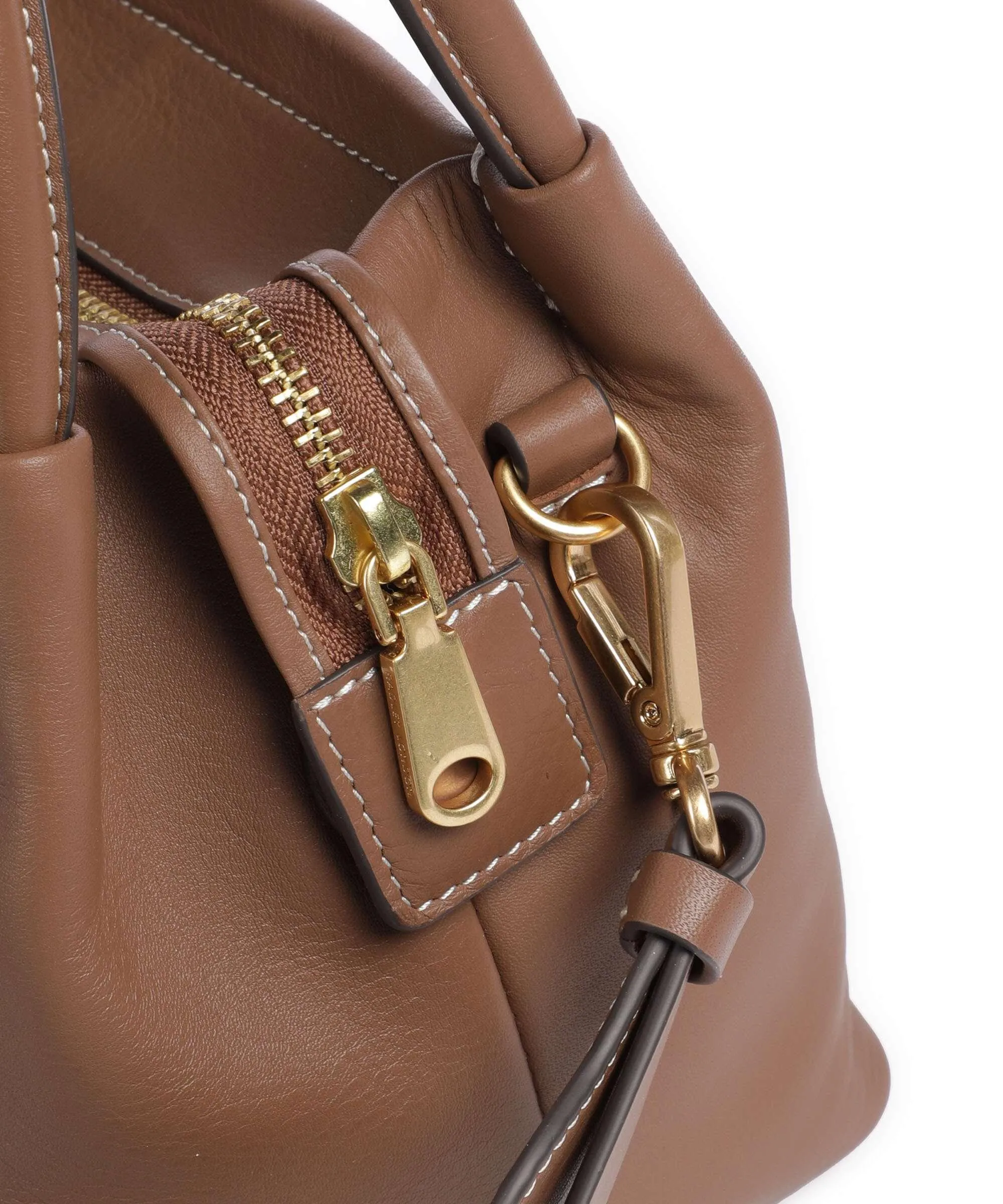  Radley London Ivydale Road Borsa a mano pelle di vacchetta grana marrone  