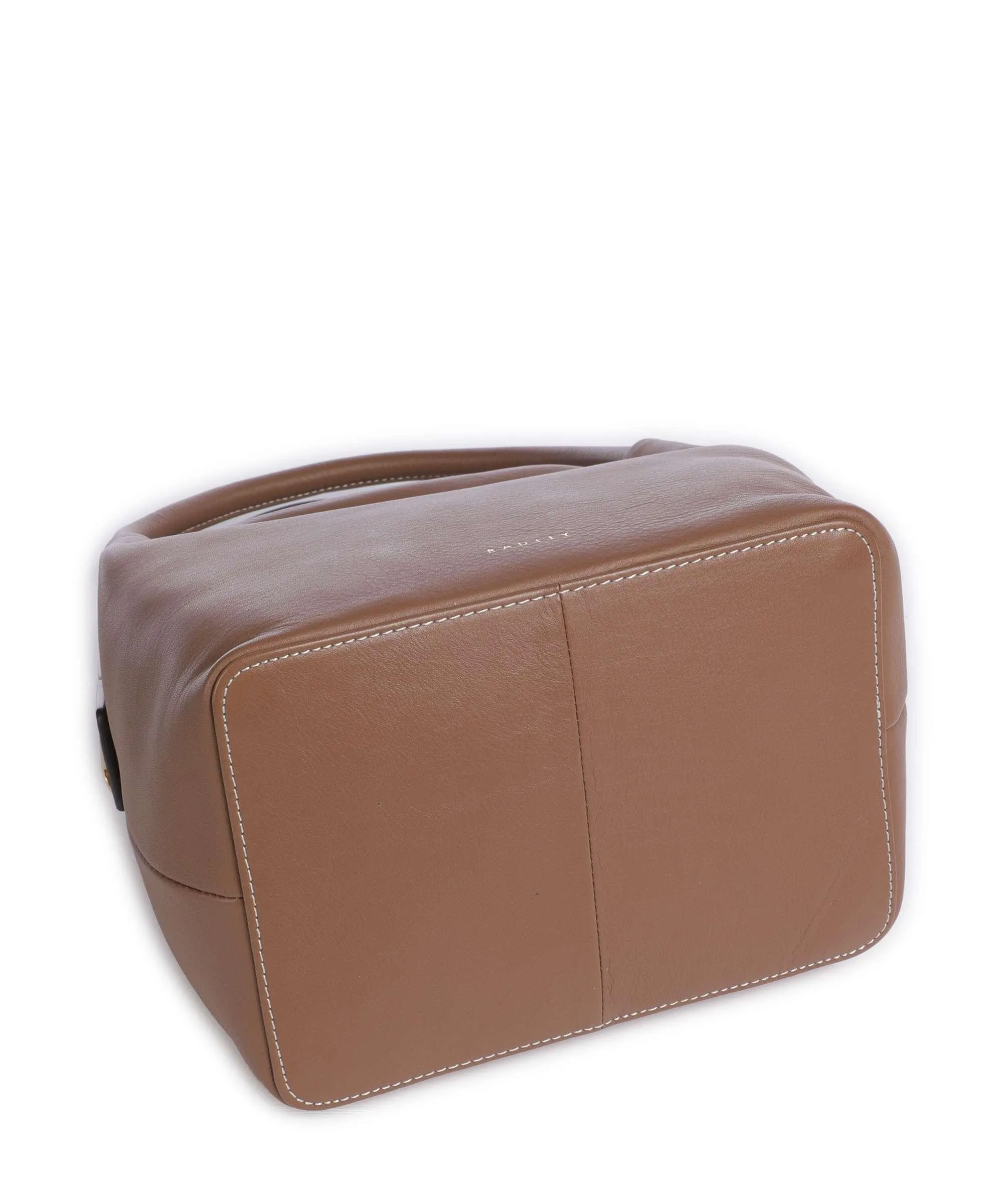  Radley London Ivydale Road Borsa a mano pelle di vacchetta grana marrone  