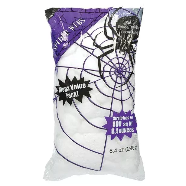 Ragnatele Decorazione di Halloween confezione sfusa 240g