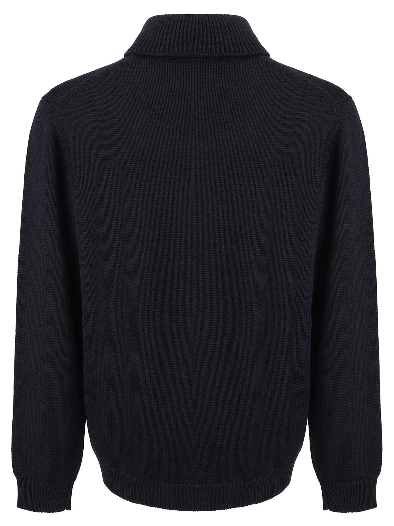 ROBERTO COLLINA Abbigliamento,Maglieria Maglione dolcevita in lana merino nero 