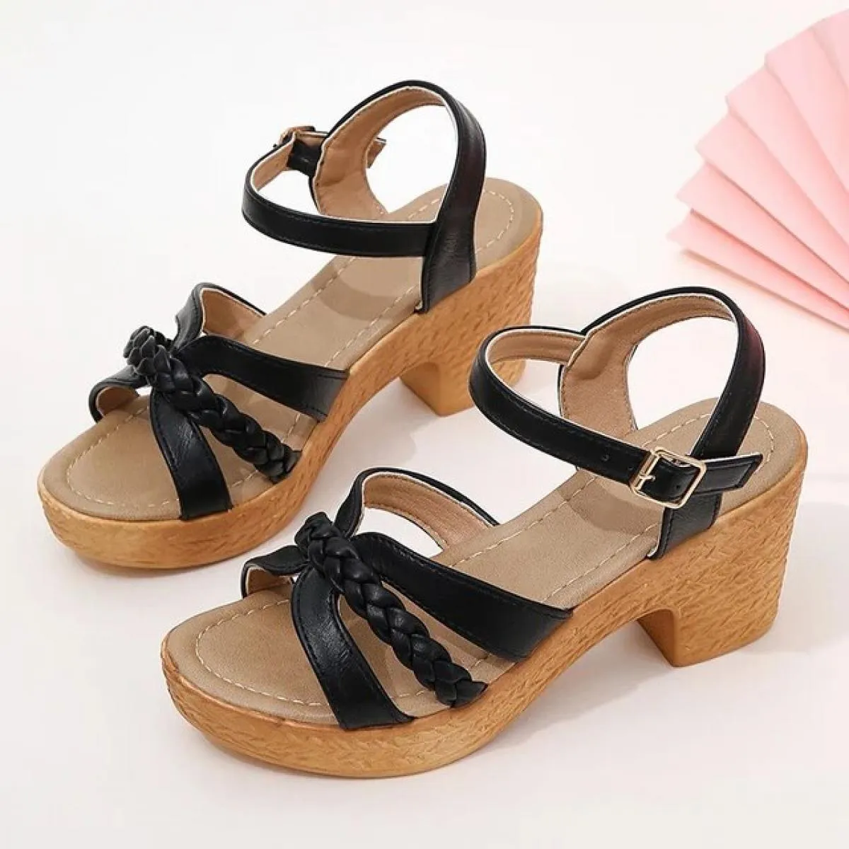 Sandali gladiatore da donna con plateau taglia 42 Sandali con plateau estivi da donna romani