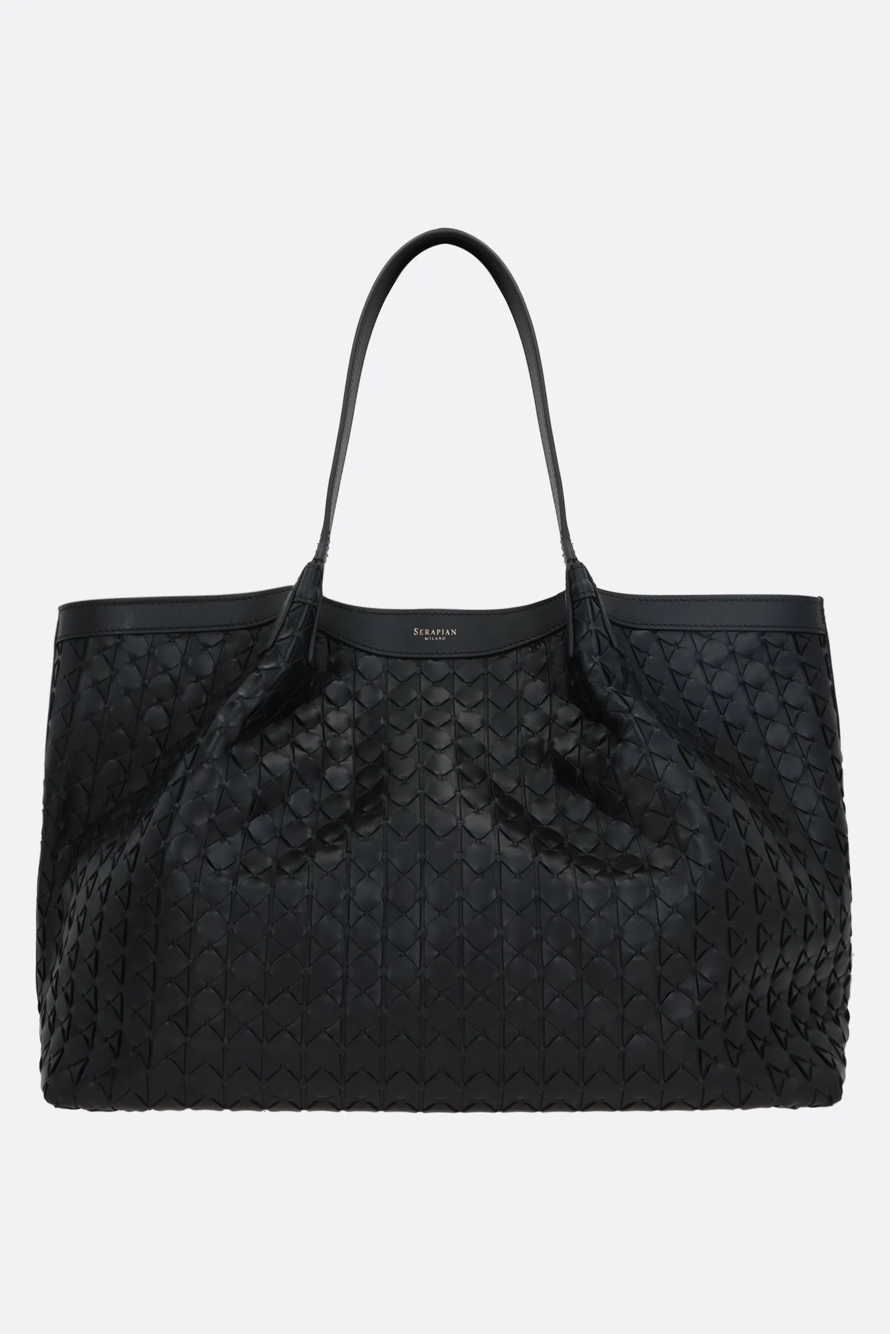  SERAPIAN borsa tote Secret in nappa Mosaico 