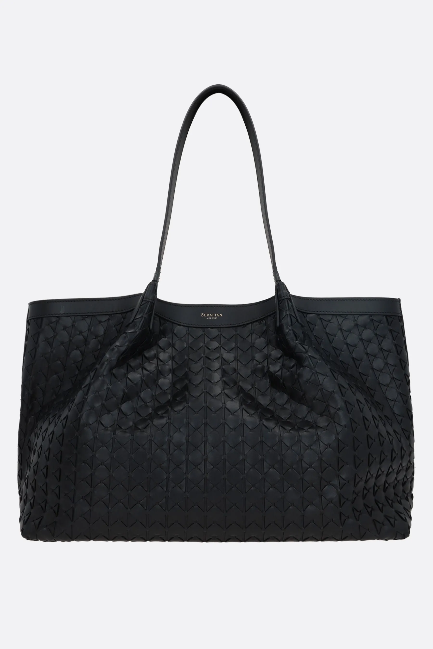  SERAPIAN borsa tote Secret small in nappa Mosaico 
