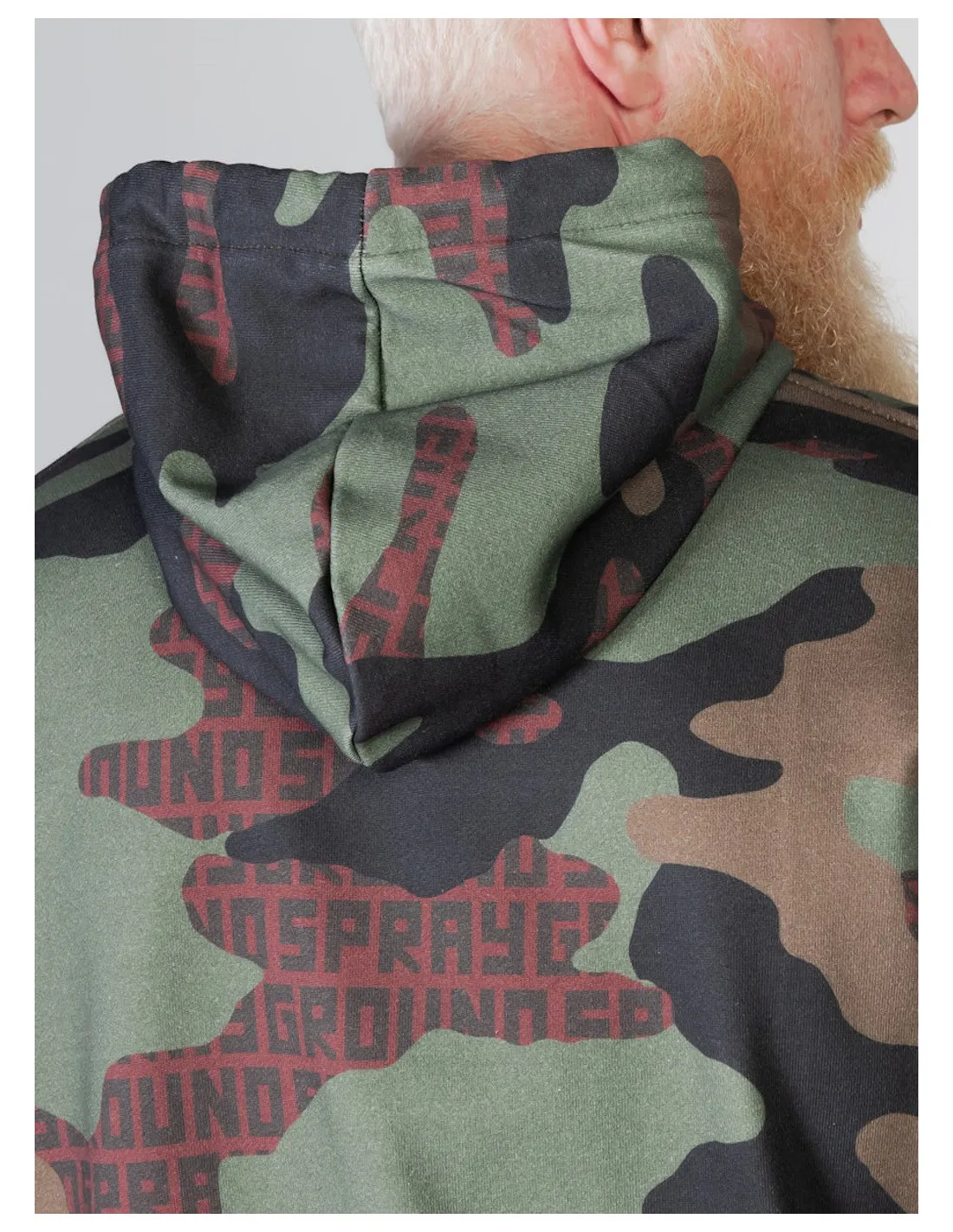 SPRAYGROUND FELPA UOMO,CAMO PATCHES HOODIE